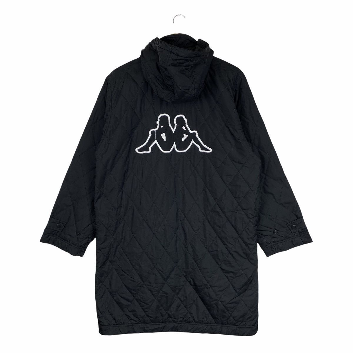 Kappa × Vintage VINTAGE KAPPA BIG LOGO EMBROIDERY HOODIE PARKAS LONG JACKET Size US M / EU 48-50 / 2 - 1 Thumbnail
