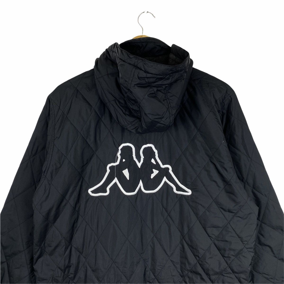 Kappa × Vintage VINTAGE KAPPA BIG LOGO EMBROIDERY HOODIE PARKAS LONG JACKET Size US M / EU 48-50 / 2 - 8 Thumbnail