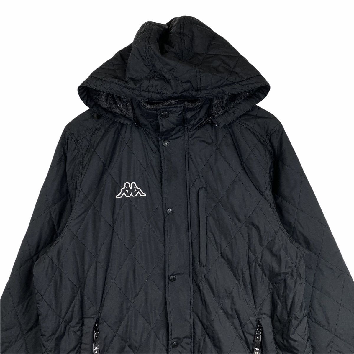 Kappa × Vintage VINTAGE KAPPA BIG LOGO EMBROIDERY HOODIE PARKAS LONG JACKET Size US M / EU 48-50 / 2 - 5 Thumbnail