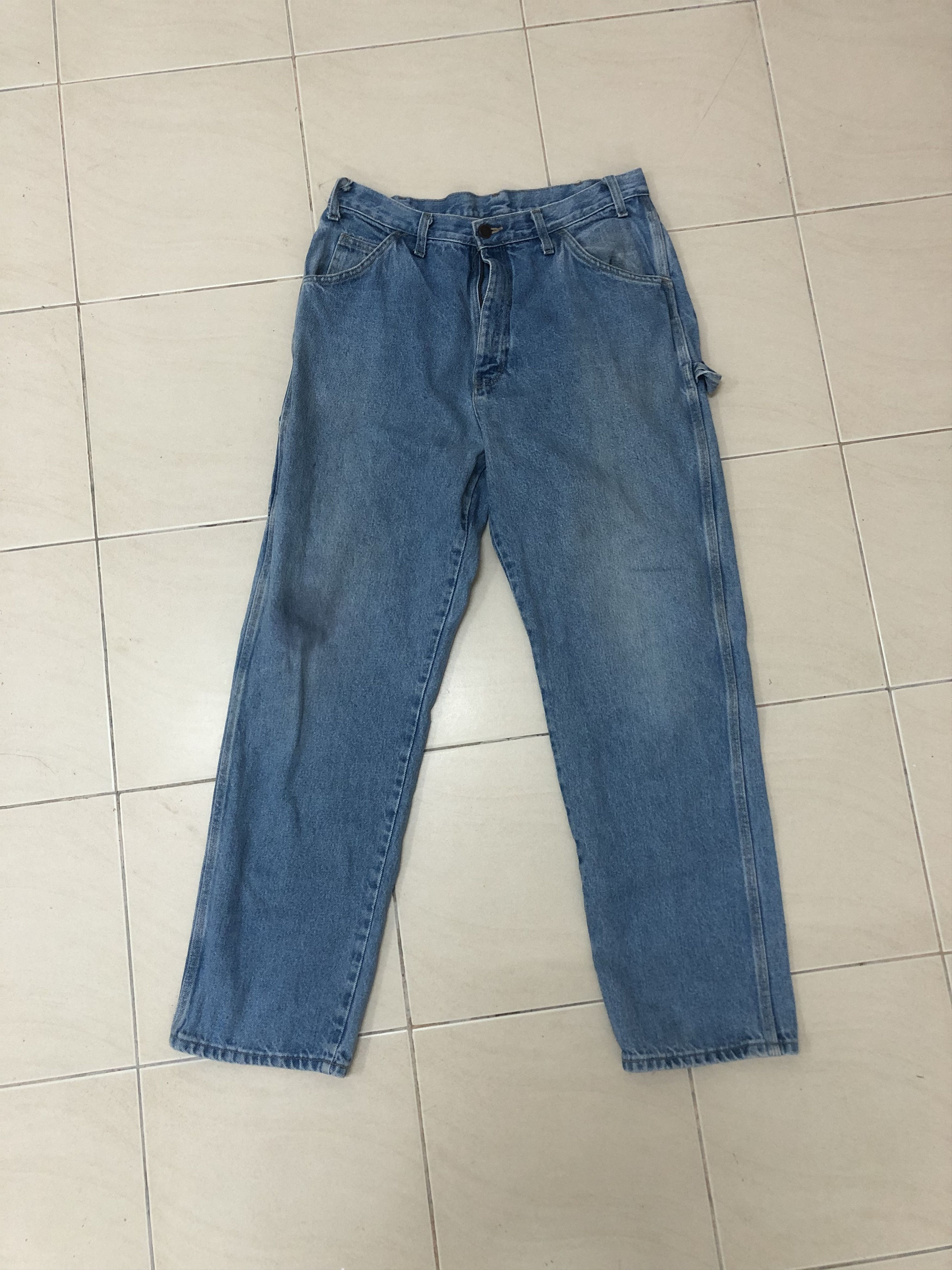 Dickies Vintage Dickies Carpenter Pants Zip Talon 33x30 Size US 33 - 1 Thumbnail