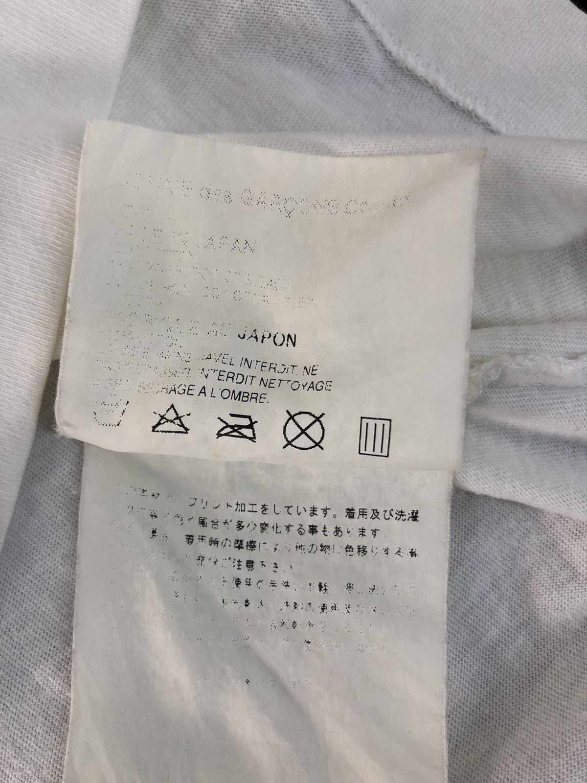 Comme des Garcons CDG Comme Des Garcon Big Black Heart Logo Tee Size L / US 10 / IT 46 - 7 Thumbnail