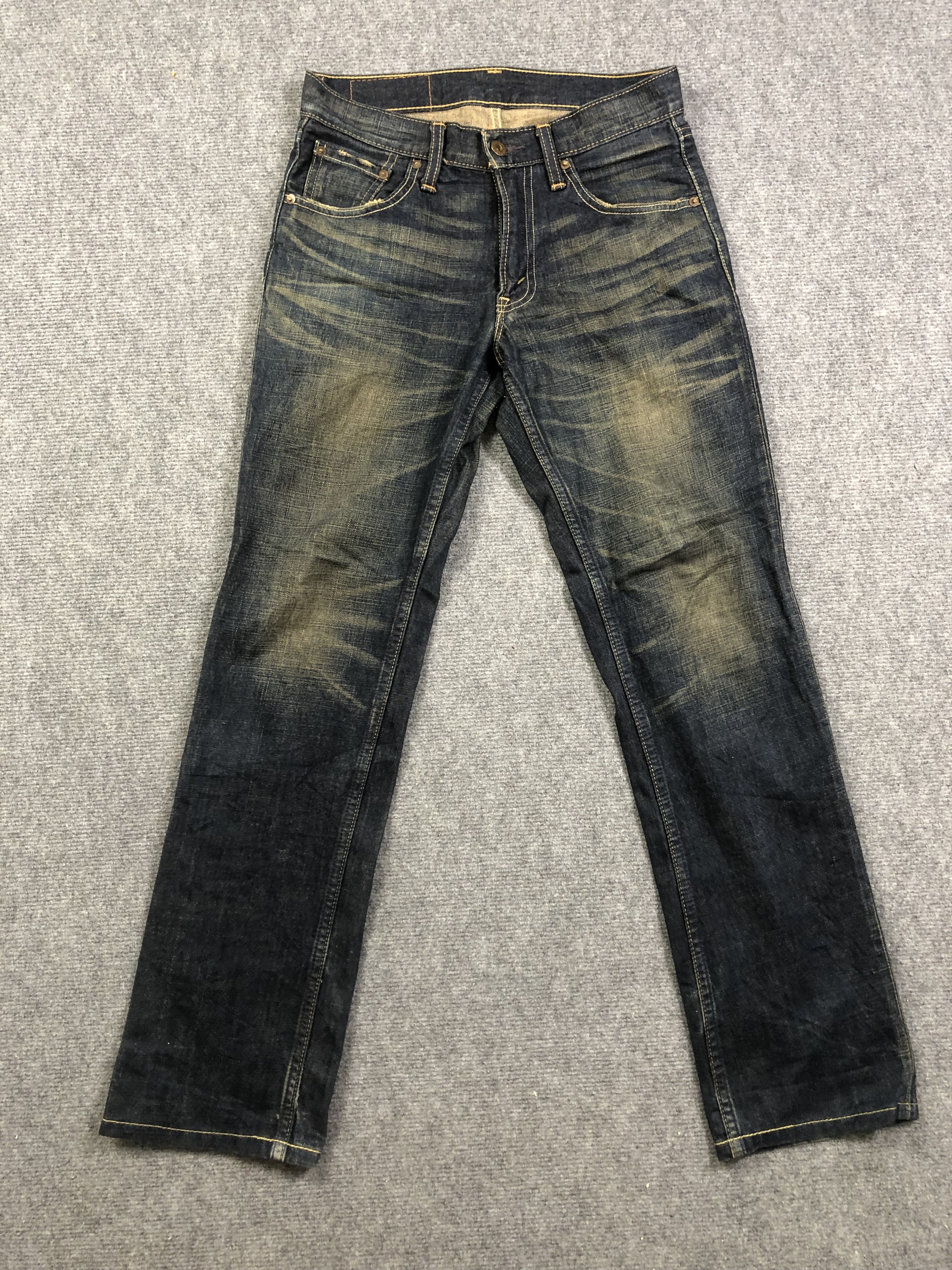 Levi's Levis 502 Blue Jeans 29x31.5 Size US 29 - 1 Thumbnail