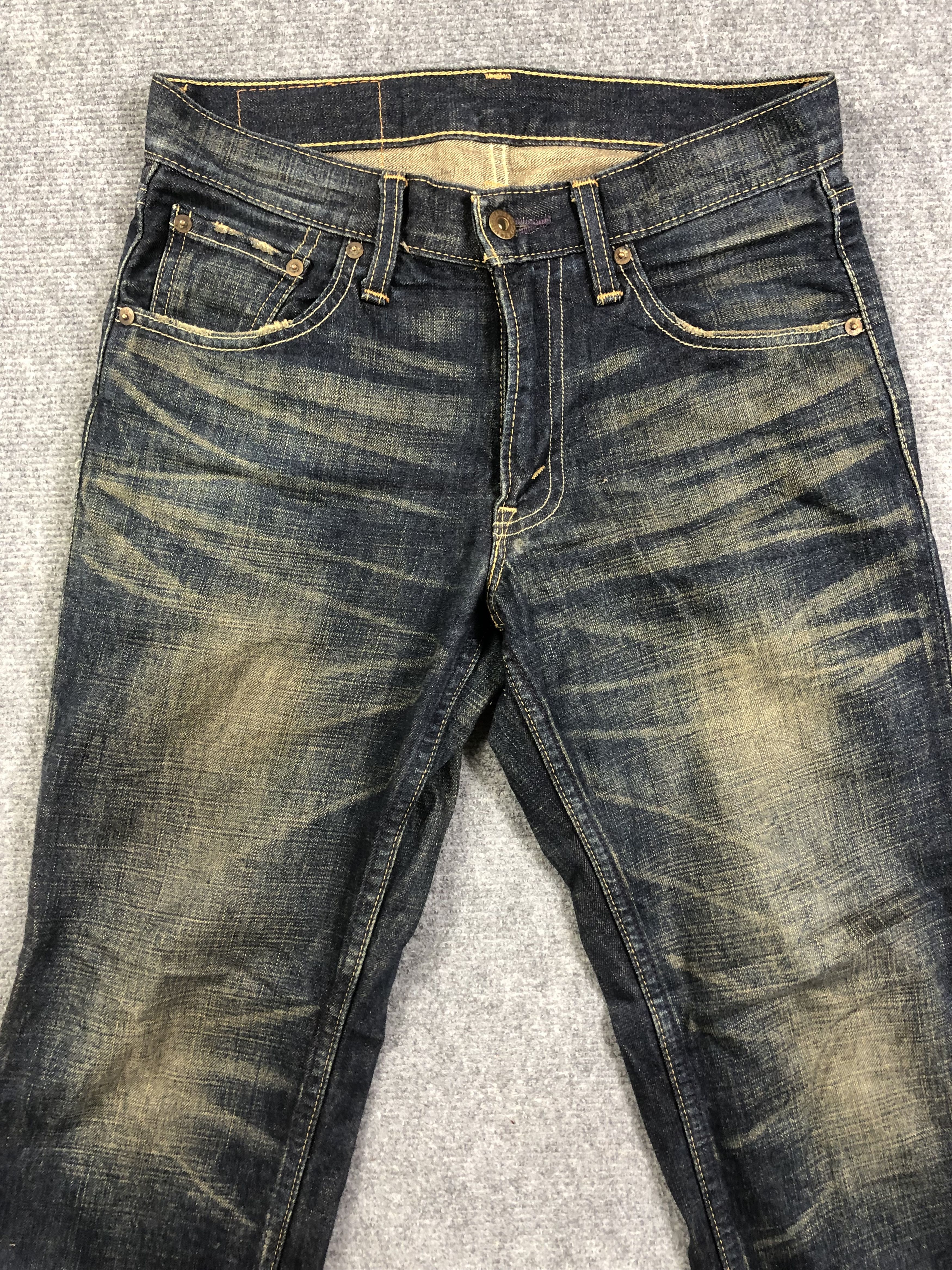 Levi's Levis 502 Blue Jeans 29x31.5 Size US 29 - 2 Thumbnail