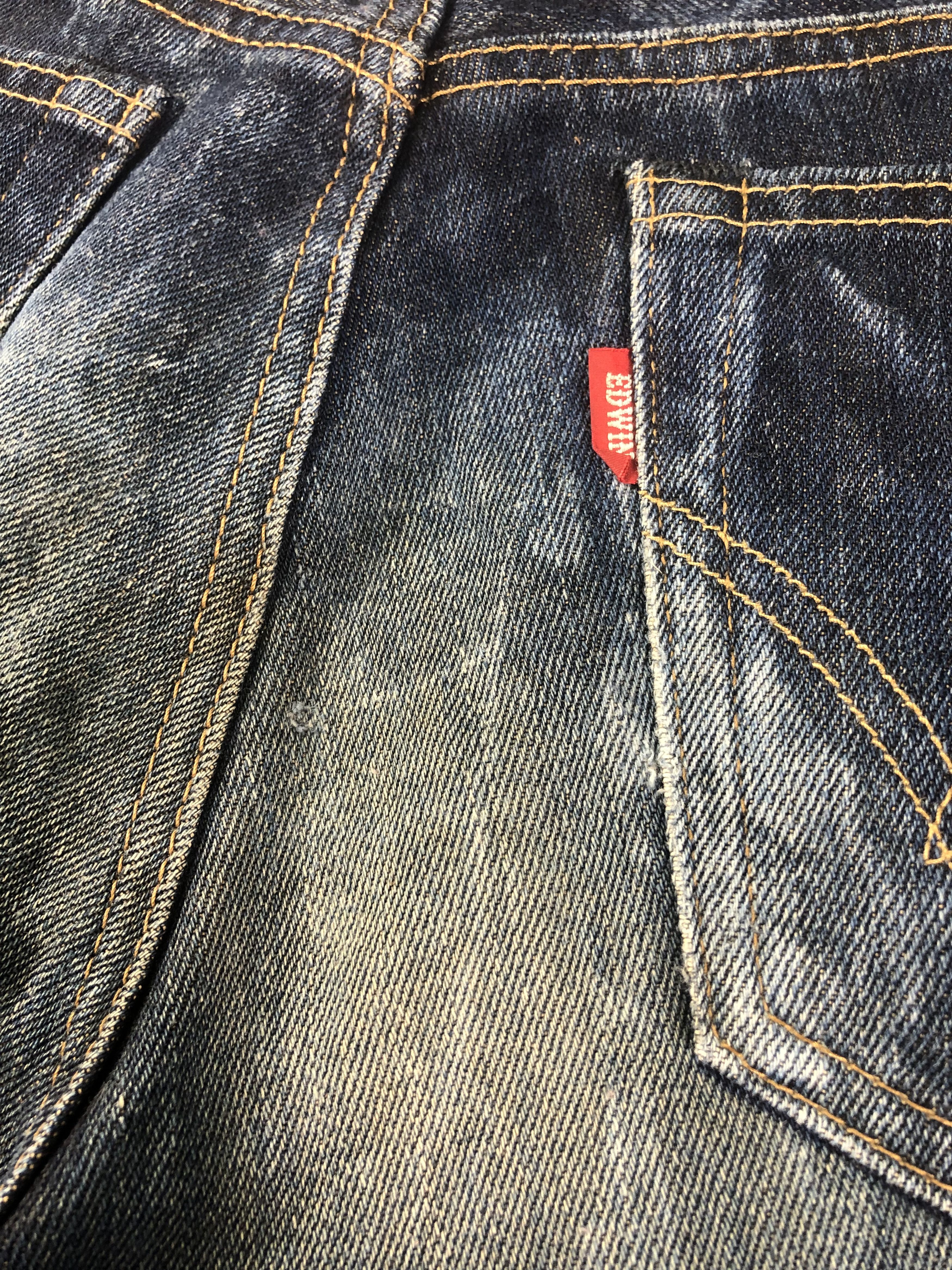 Edwin Rusty Edwin Denim Jeans 31x29.5 Size US 31 - 14 Thumbnail