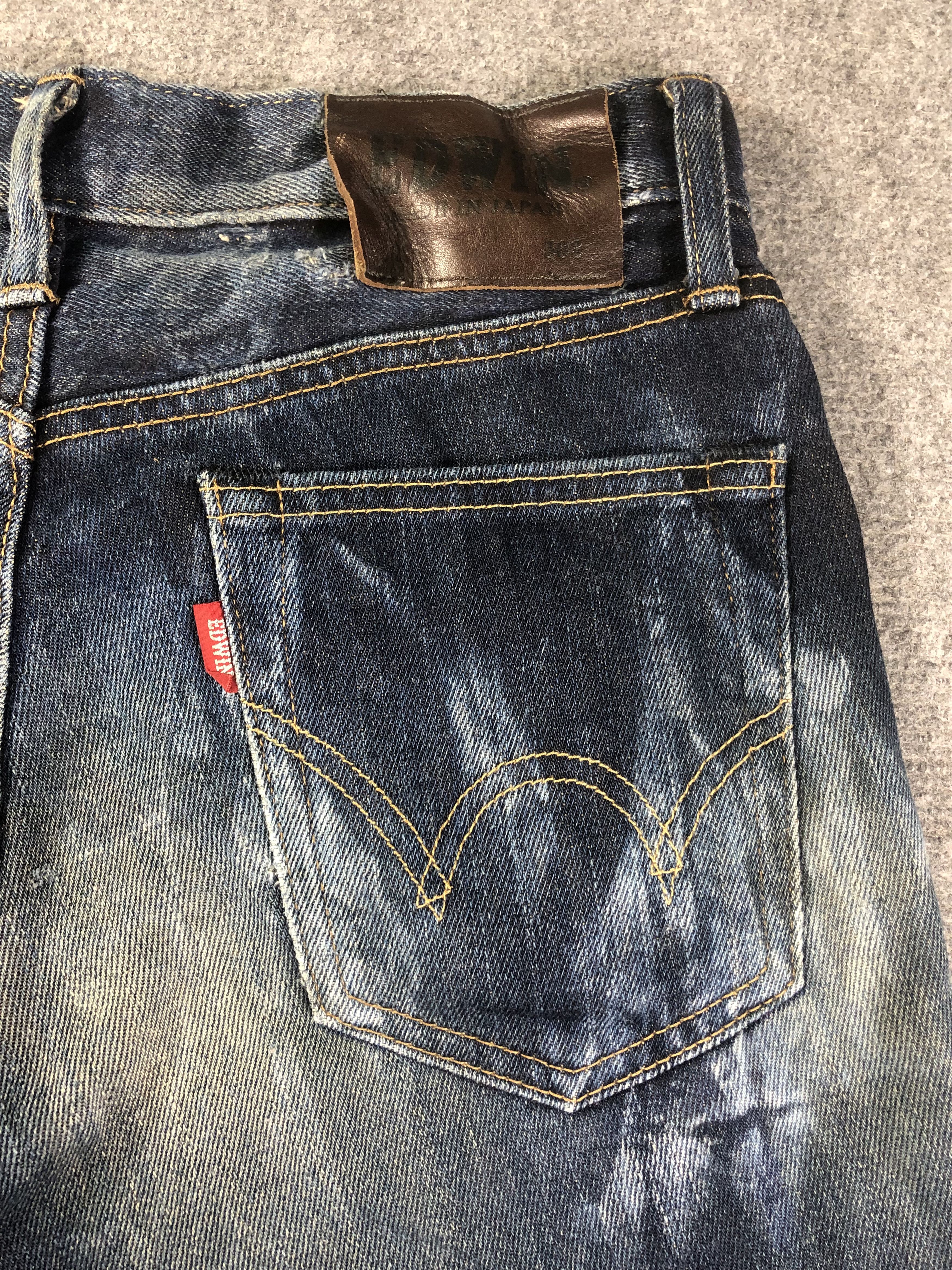 Edwin Rusty Edwin Denim Jeans 31x29.5 Size US 31 - 10 Thumbnail