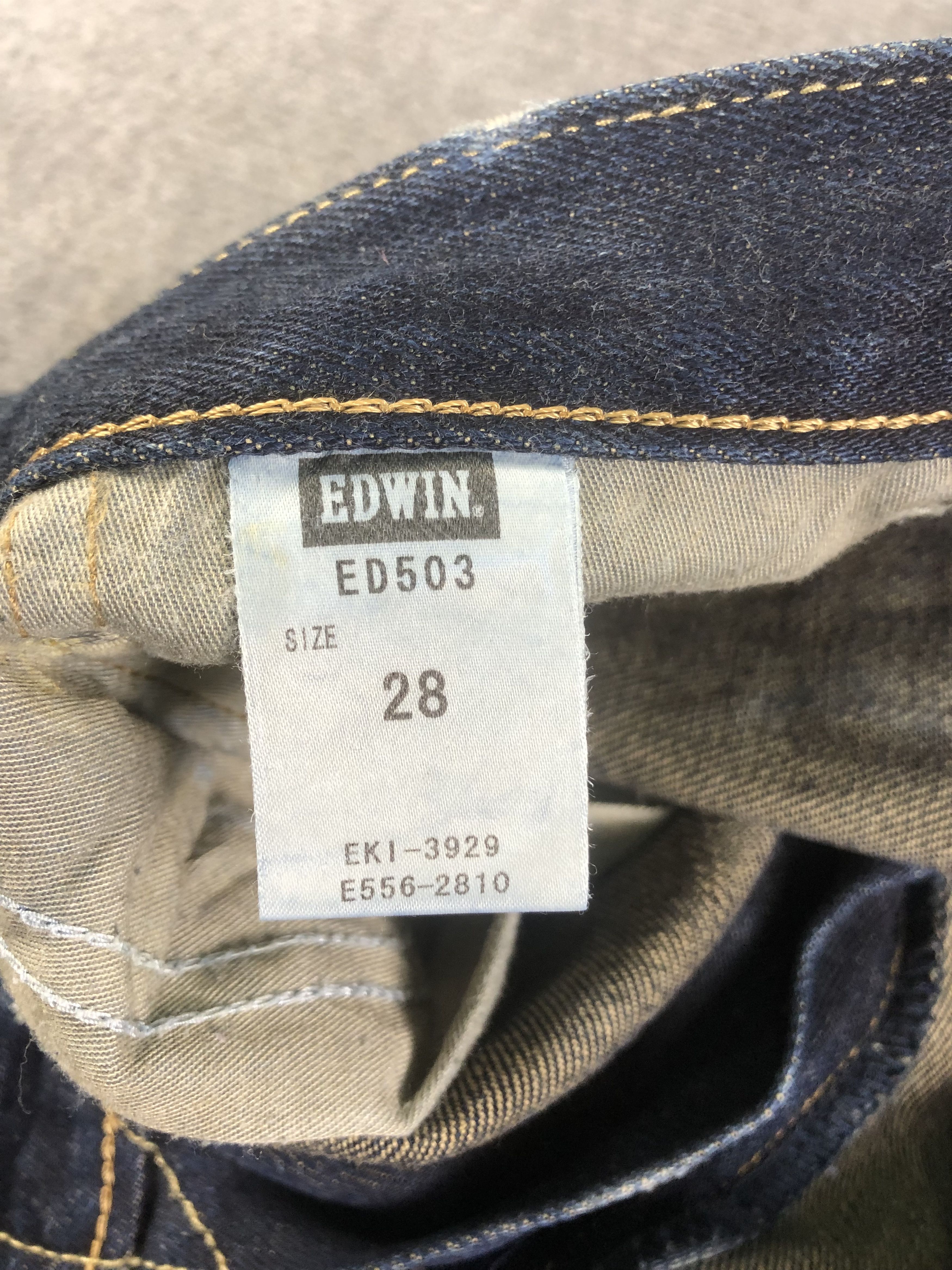 Edwin Rusty Edwin Denim Jeans 31x29.5 Size US 31 - 5 Thumbnail