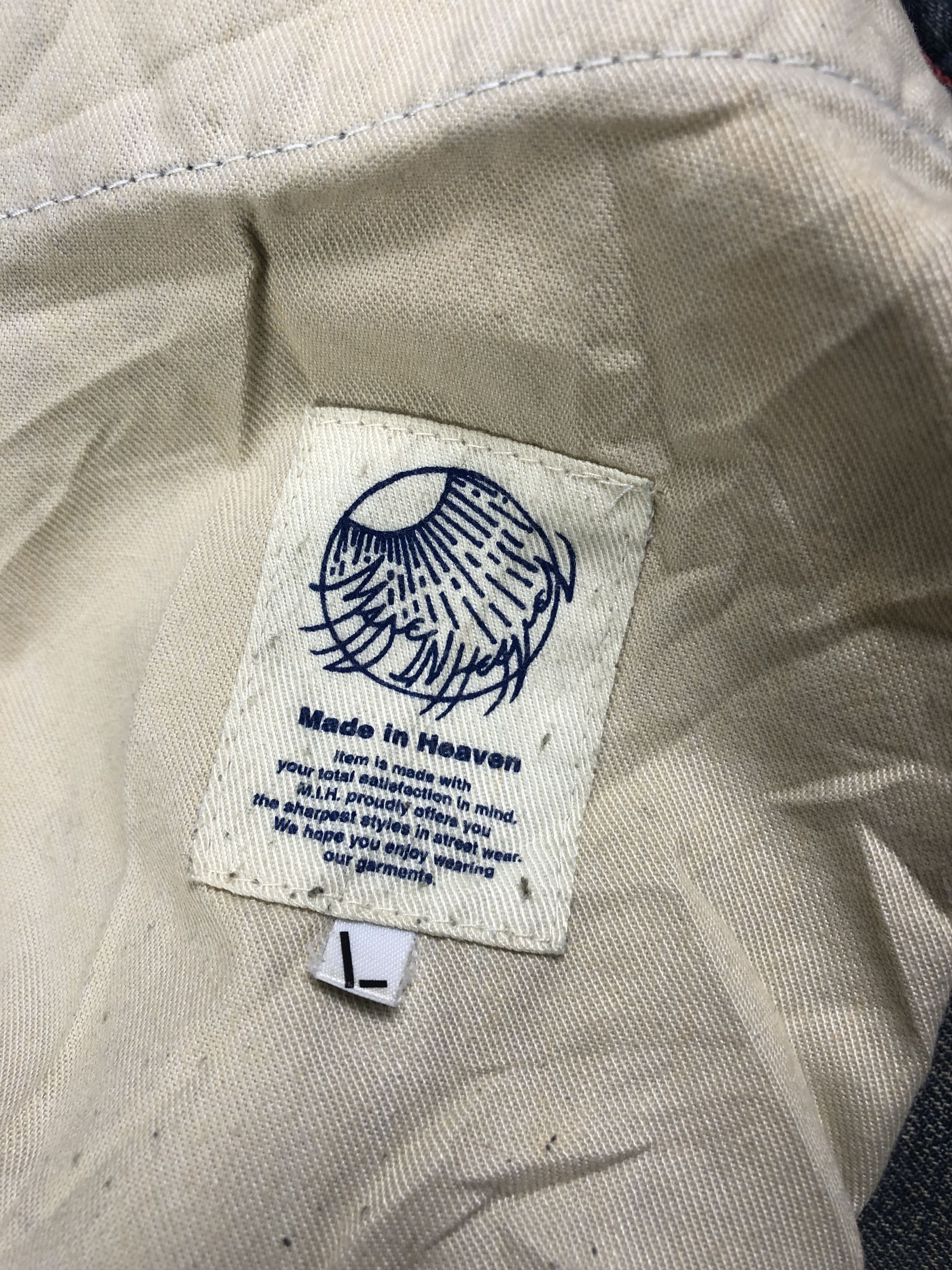 Japanese Brand SOUL OF FREEDOM DISTRESSED WASHED BLUE DENIM 34x32 Size US 34 / EU 50 - 4 Thumbnail