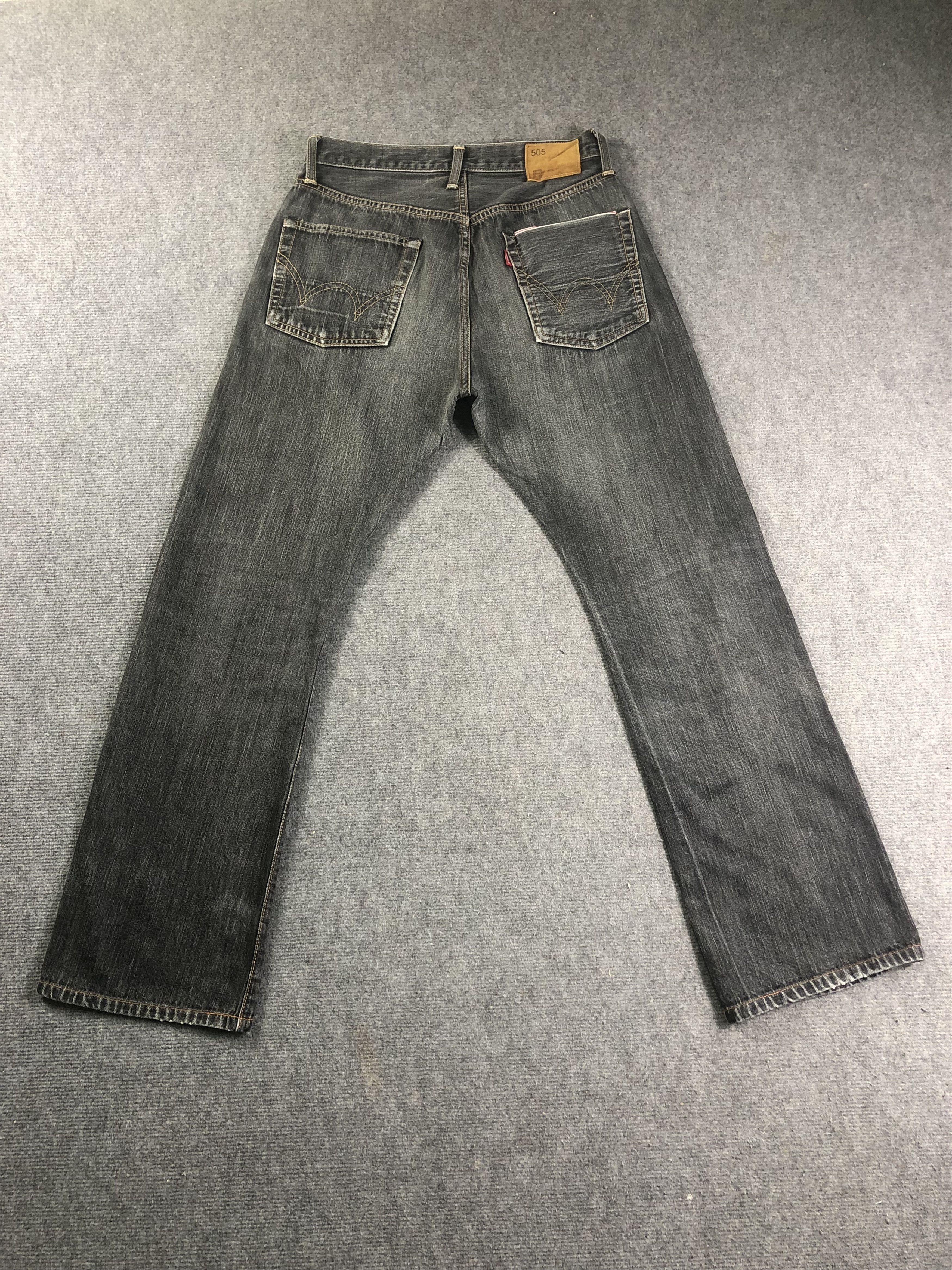 Edwin Edwin 505 Selvedge Flare Jeans 29x29.5 Size US 29 - 14 Thumbnail