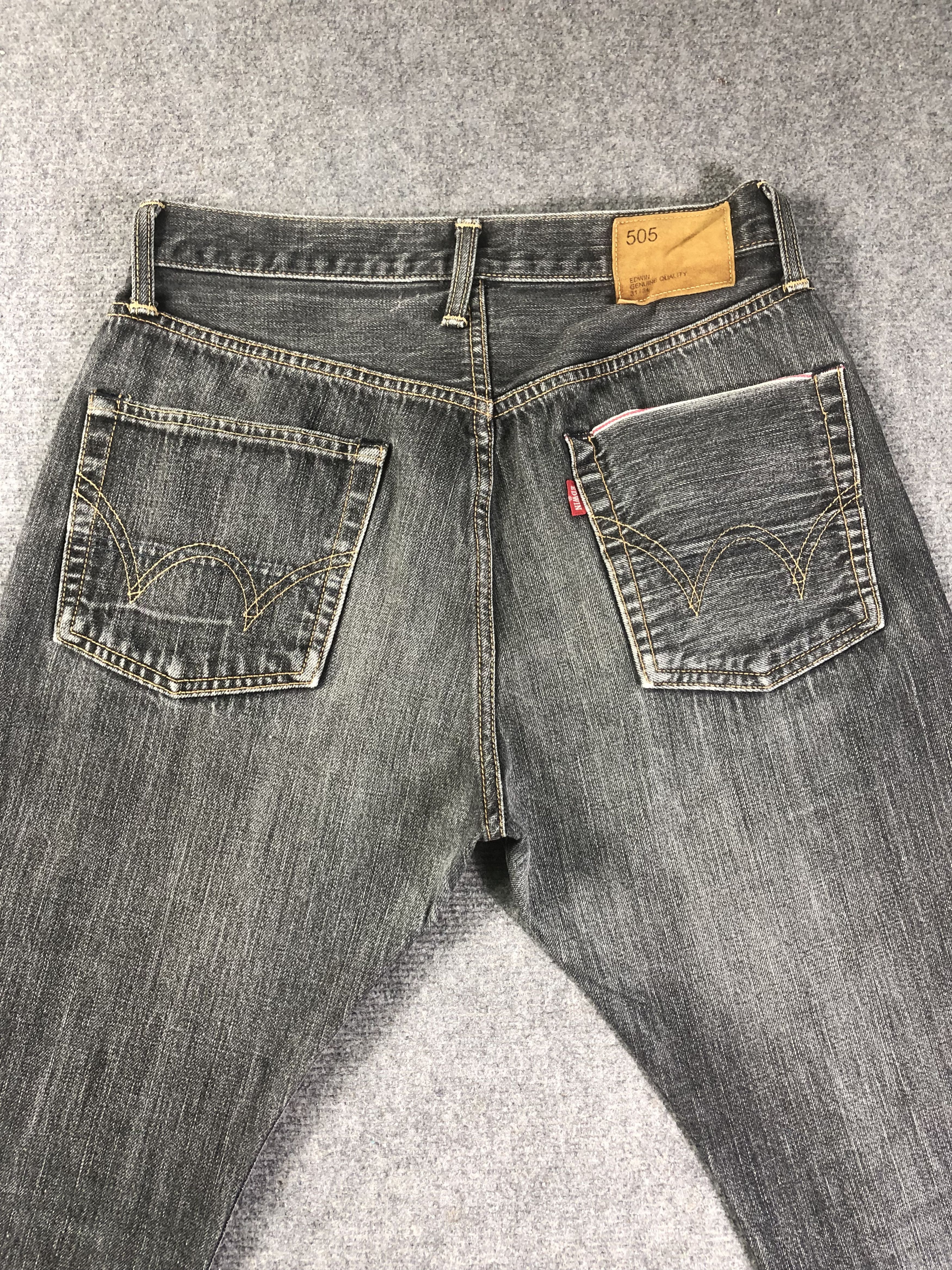 Edwin Edwin 505 Selvedge Flare Jeans 29x29.5 Size US 29 - 9 Thumbnail