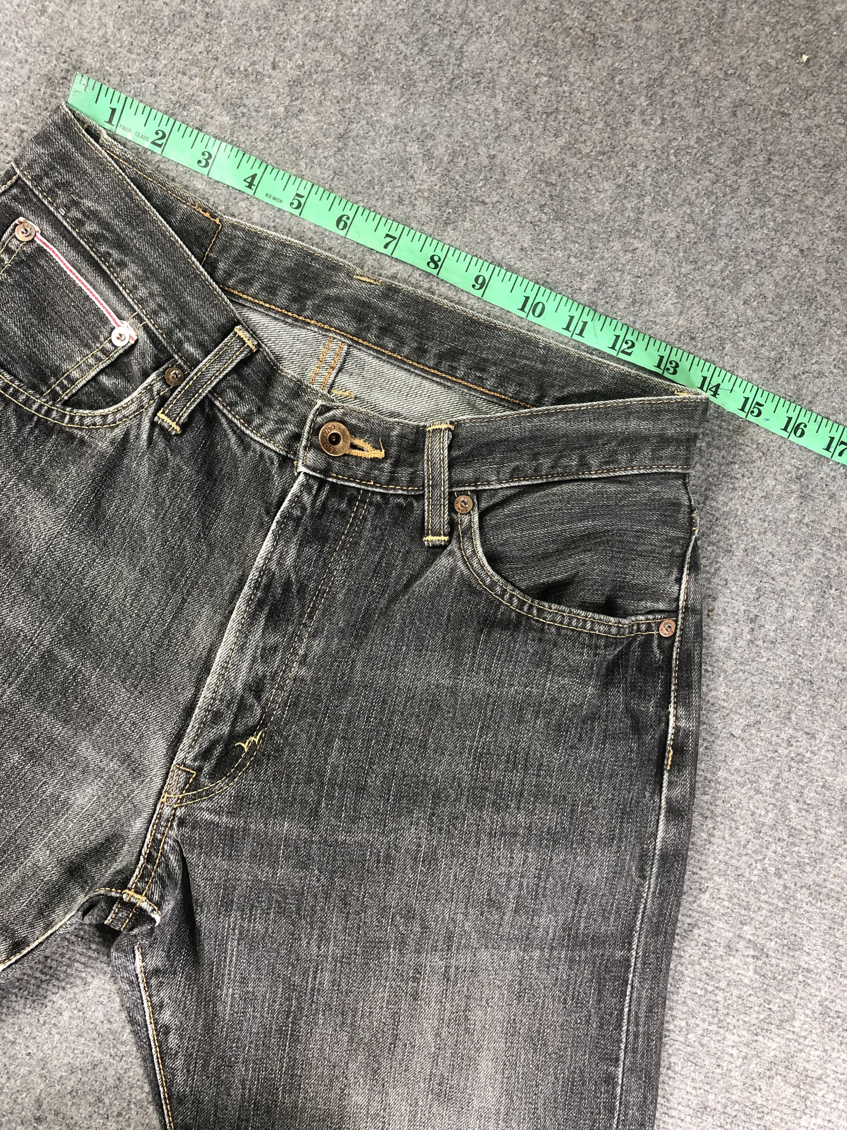 Edwin Edwin 505 Selvedge Flare Jeans 29x29.5 Size US 29 - 6 Thumbnail