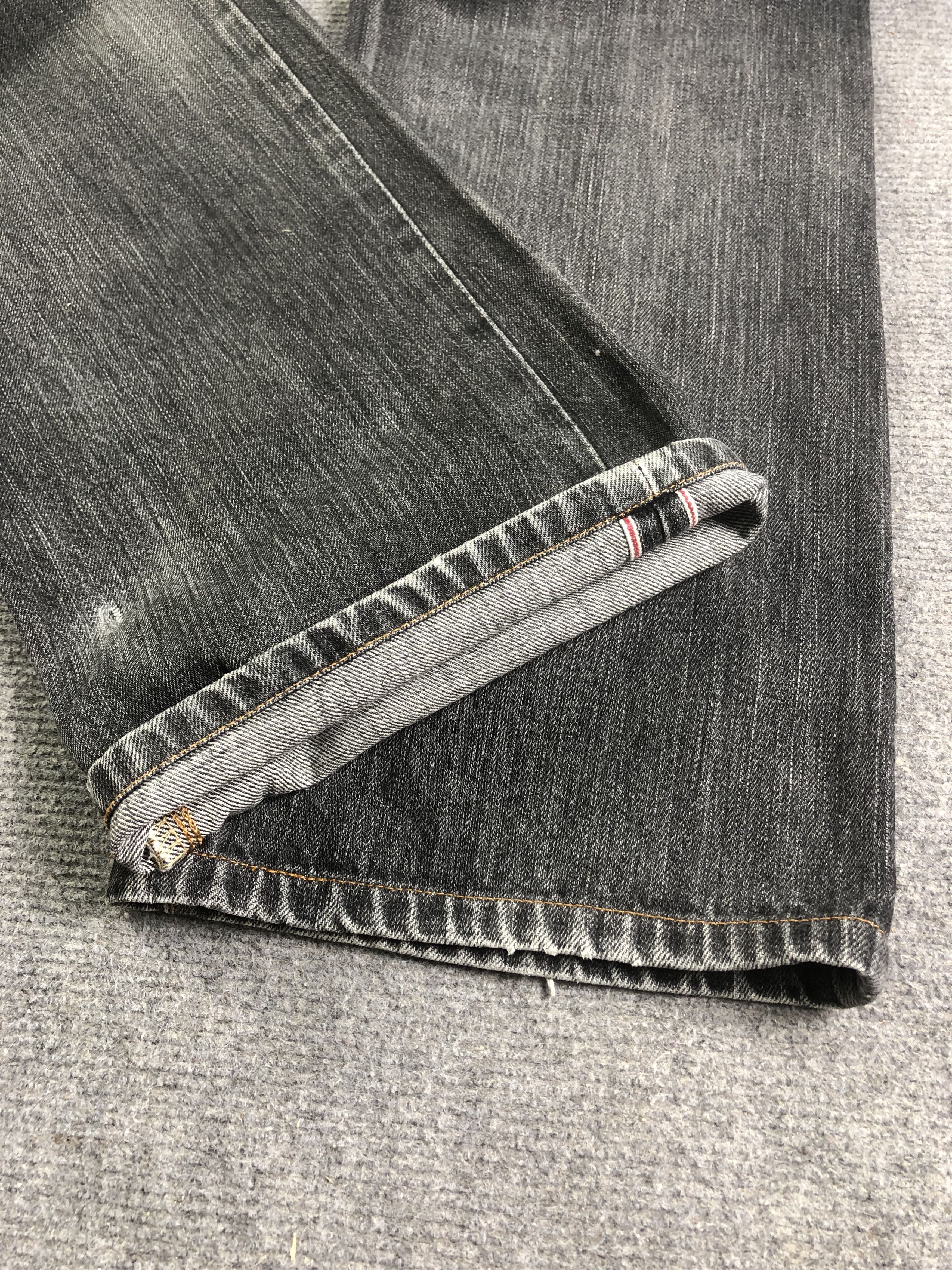 Edwin Edwin 505 Selvedge Flare Jeans 29x29.5 Size US 29 - 12 Thumbnail