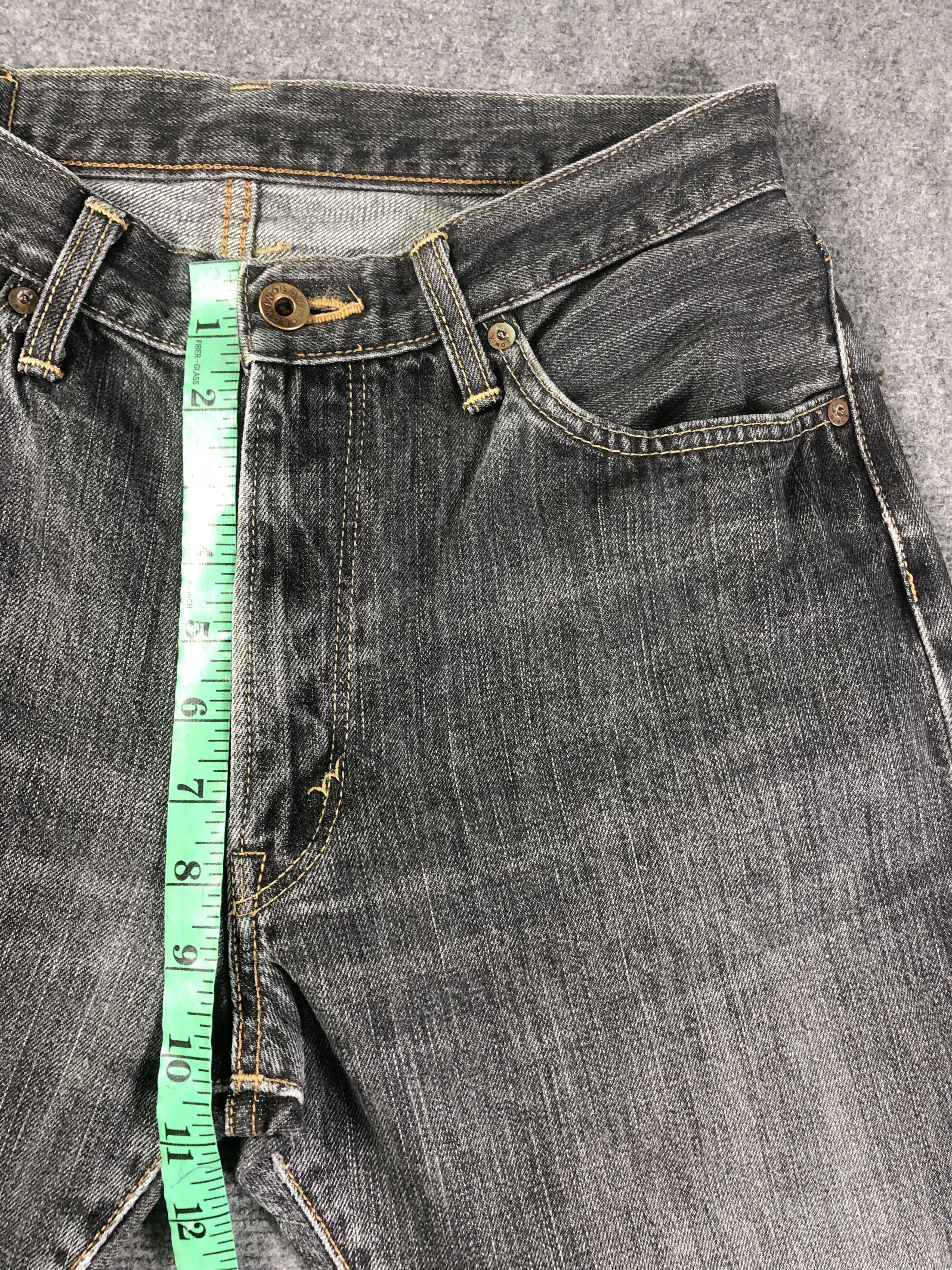 Edwin Edwin 505 Selvedge Flare Jeans 29x29.5 Size US 29 - 7 Thumbnail
