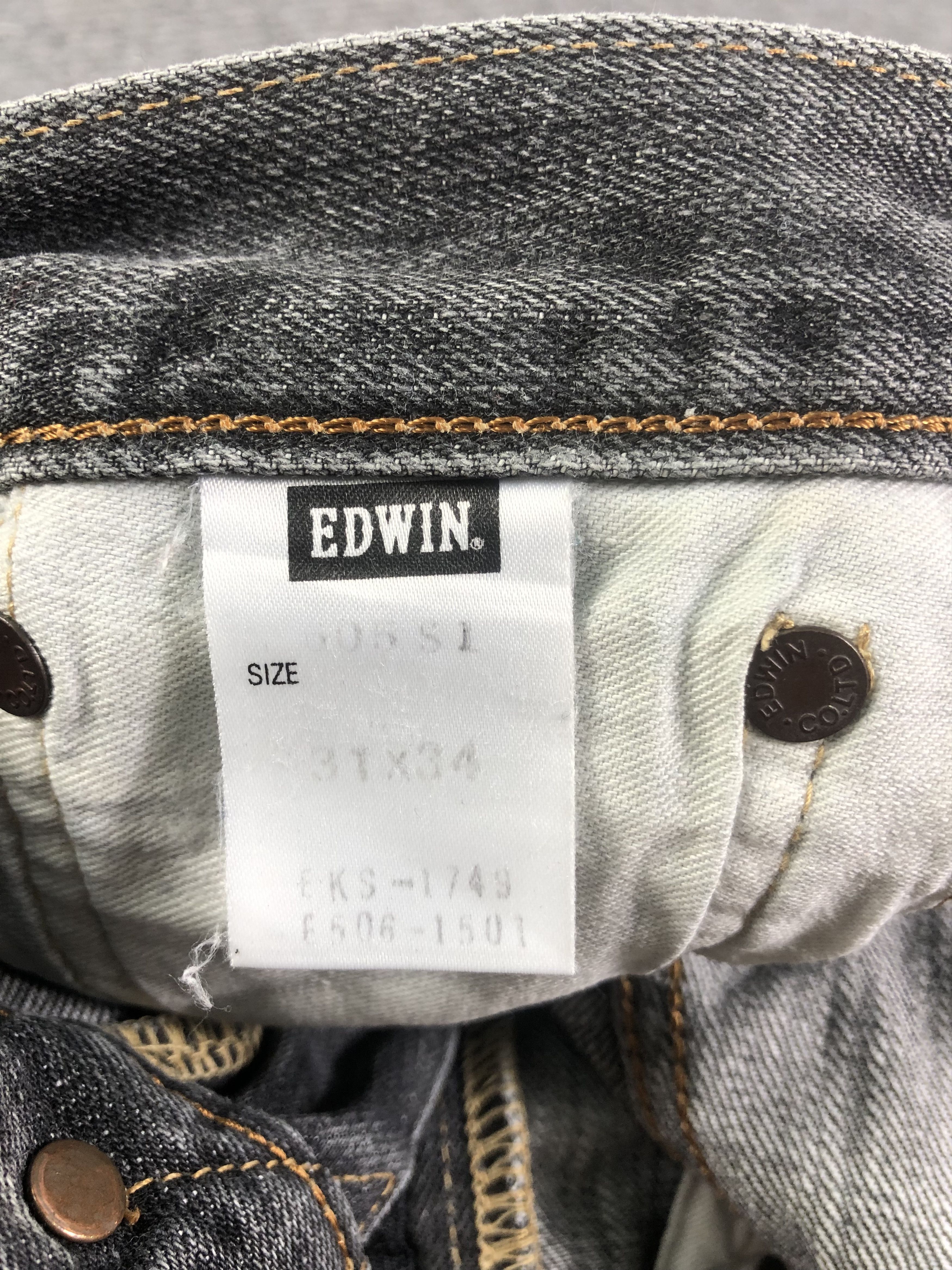 Edwin Edwin 505 Selvedge Flare Jeans 29x29.5 Size US 29 - 4 Thumbnail