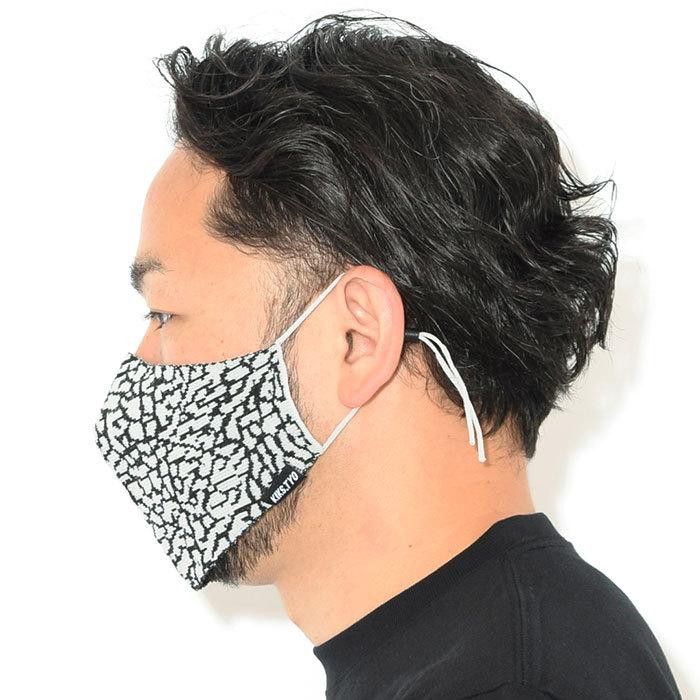 KIKS TYO 🔥 Flyknit Face Mask AIR JORDAN 3 Elephant Skin Cement Size ONE SIZE - 5 Thumbnail