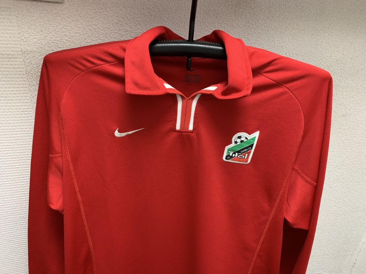 Nike Nike Tirol Innsbruck soccer jersey longsleeve L sz football Size US L / EU 52-54 / 3 - 2 Thumbnail
