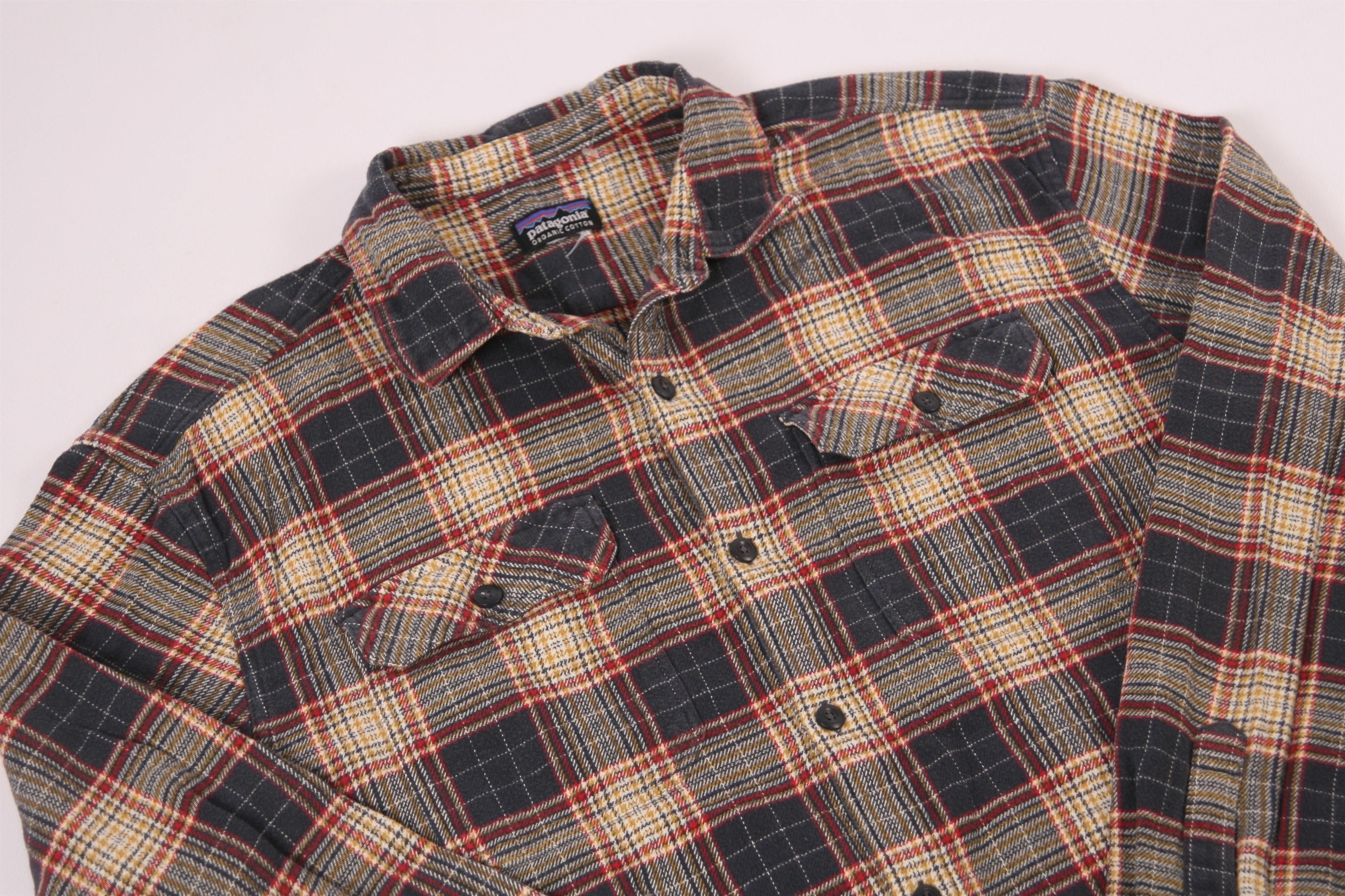 Patagonia Patagonia Rugged Flannel Lumberjack Plaid Check Shirt Size US XL / EU 56 / 4 - 4 Thumbnail