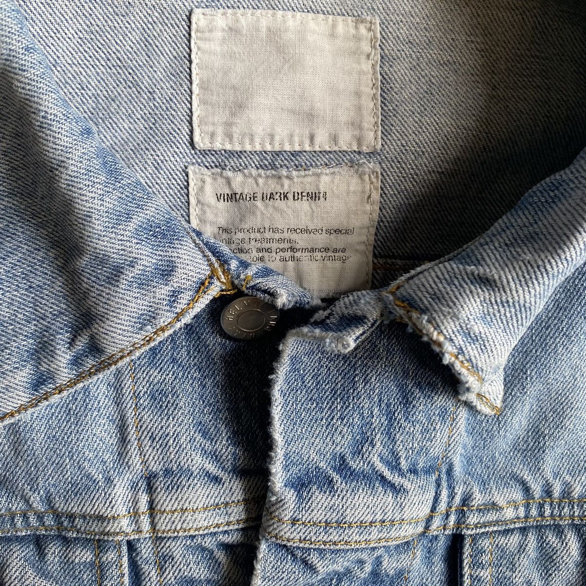 Helmut Lang Archive Vintage Dark Denim Jacket Size US M / EU 48-50 / 2 - 5 Thumbnail