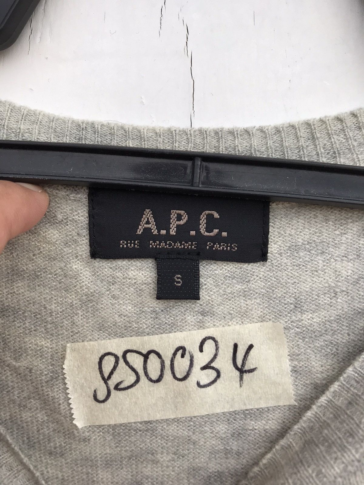 A.P.C. APC Wool Sweatshirt Size US S / EU 44-46 / 1 - 3 Thumbnail