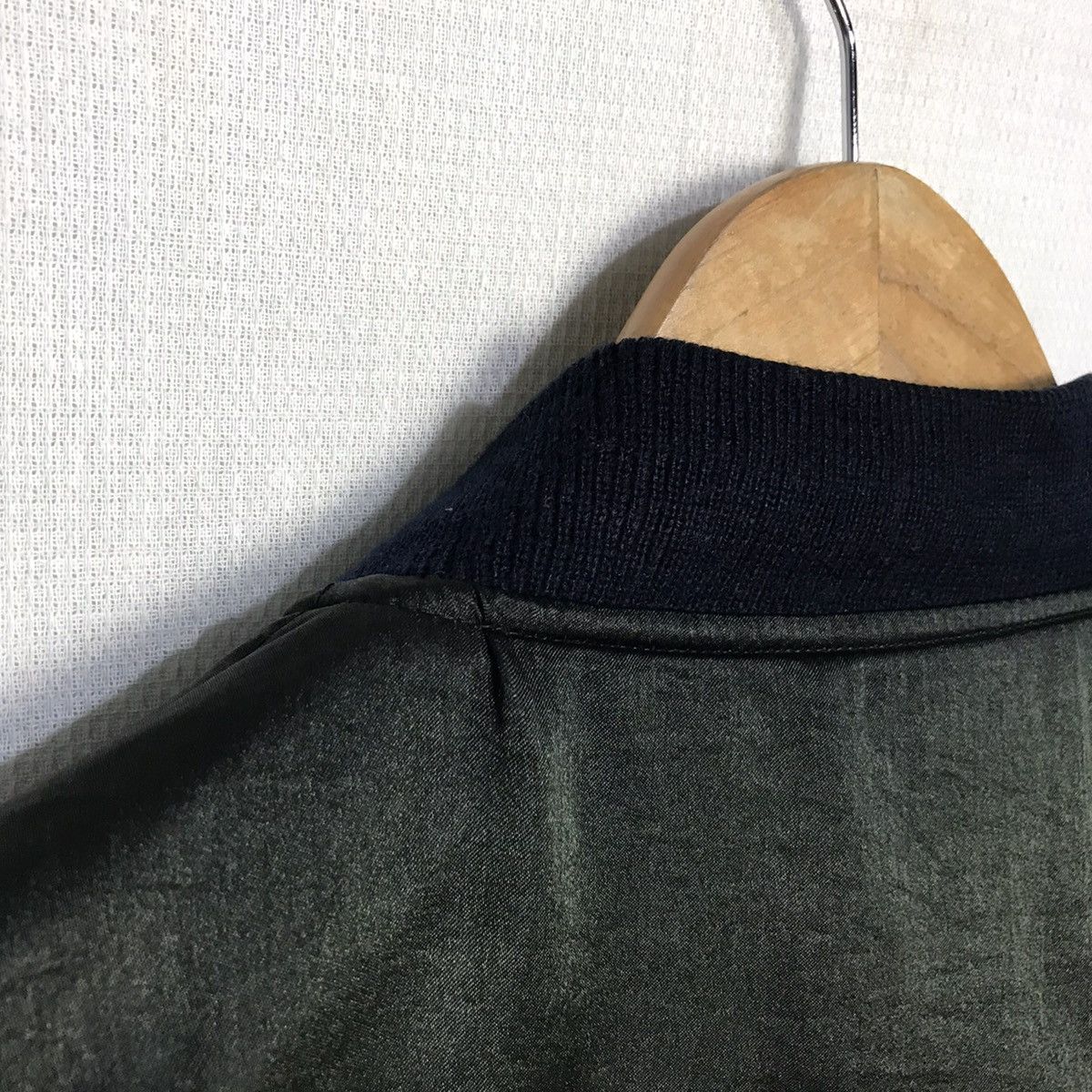 Designer × Vintage Vintage designer mayson grey black reversible bomber jacket Size US XL / EU 56 / 4 - 4 Thumbnail