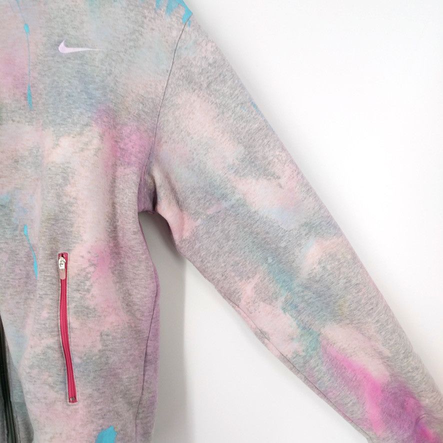 Nike Nike "Cold Shoulder" Custom Paint Bleach Reversible Hoodie Size US L / EU 52-54 / 3 - 5 Thumbnail