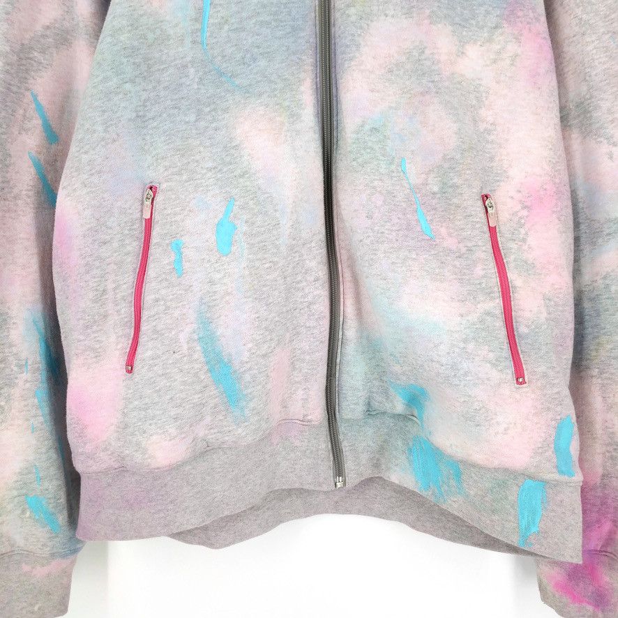 Nike Nike "Cold Shoulder" Custom Paint Bleach Reversible Hoodie Size US L / EU 52-54 / 3 - 3 Thumbnail