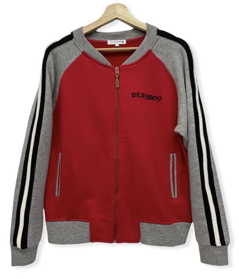 Playboy VERY RARE🔥90’s PLAYBOY NEW YORK Varsity Jacket Size US M / EU 48-50 / 2 - 3 Thumbnail