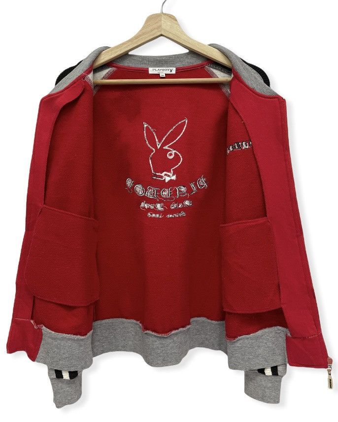 Playboy VERY RARE🔥90’s PLAYBOY NEW YORK Varsity Jacket Size US M / EU 48-50 / 2 - 5 Thumbnail