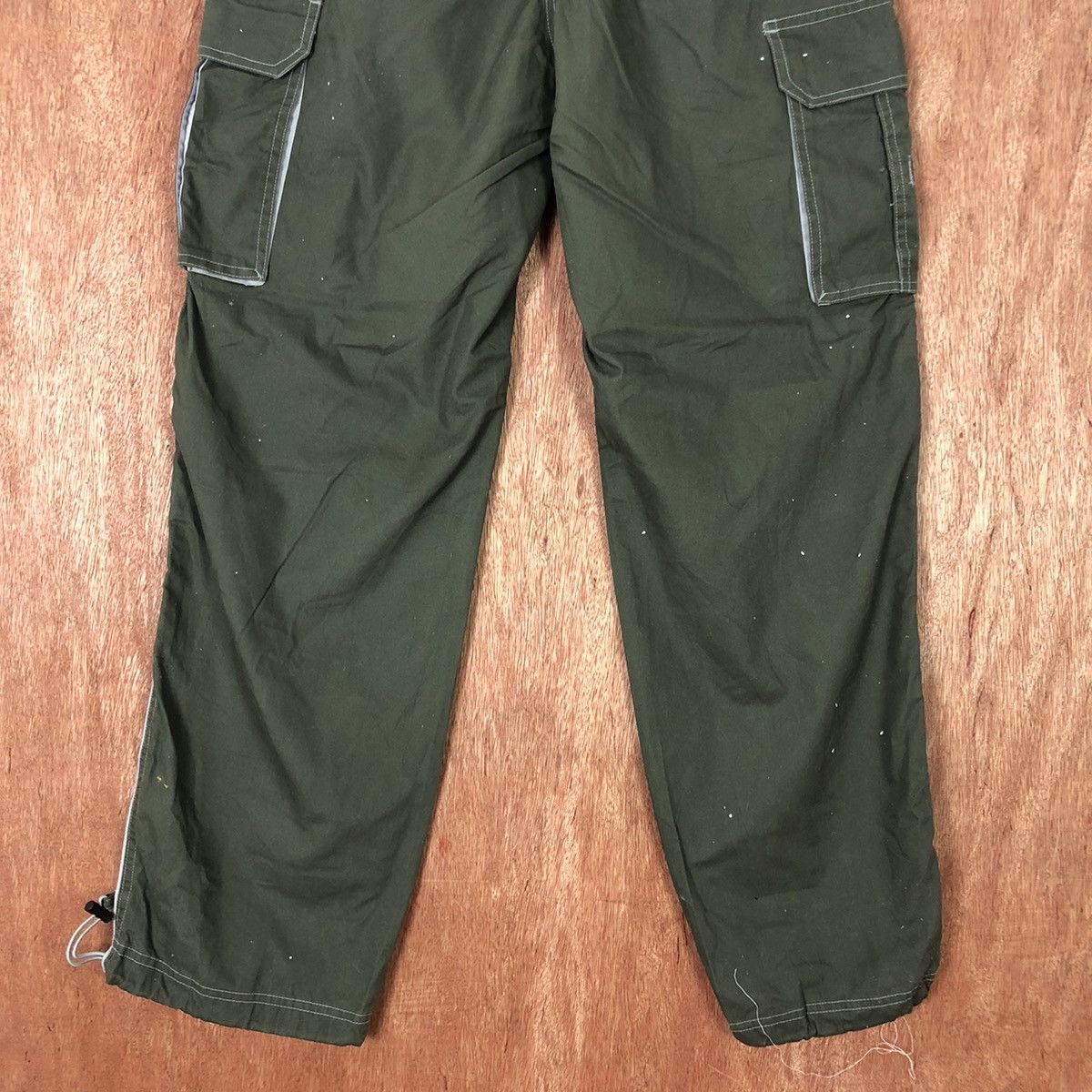 Japanese Brand D Japan Green Multipocket Tactical Cargo Pants #c1122 Size US 31 - 9 Thumbnail