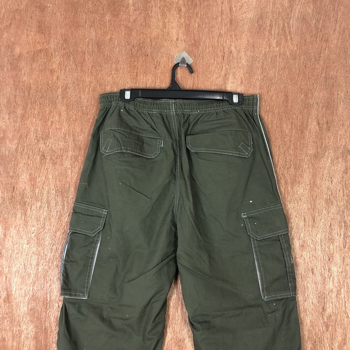 Japanese Brand D Japan Green Multipocket Tactical Cargo Pants #c1122 Size US 31 - 8 Thumbnail
