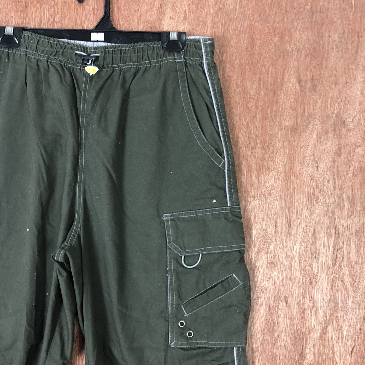 Japanese Brand D Japan Green Multipocket Tactical Cargo Pants #c1122 Size US 31 - 5 Thumbnail