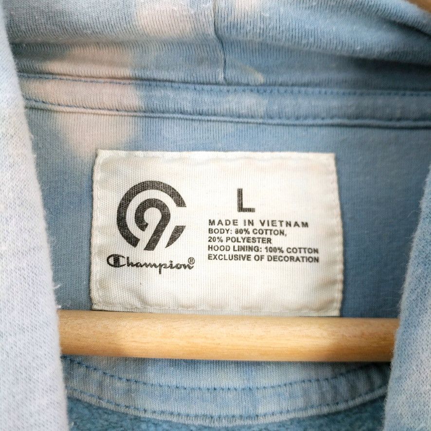Champion Champion Custom Hand Bleached Fleece Hoodie Sweatshirt Size US L / EU 52-54 / 3 - 11 Thumbnail