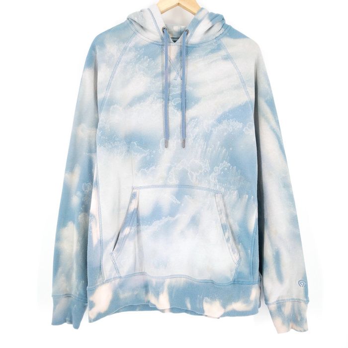 Custom Champion Custom Hand Bleached Fleece Hoodie Sweatshirt Grailed