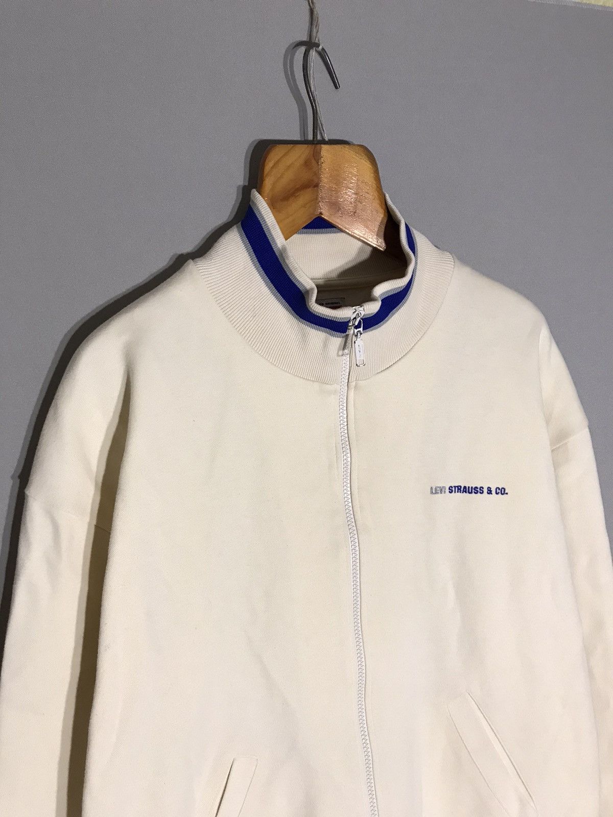 Levi's × Levi's Vintage Clothing × Vintage LEVIS 80s Vintage Zip Sweatshirt Track Jacket Size US XL / EU 56 / 4 - 2 Thumbnail