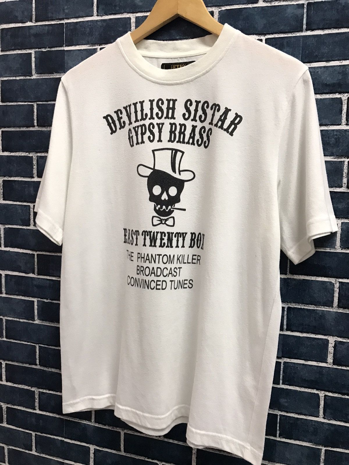 Japanese Brand Japanese Brand The ETBX Skull t shirt Size US M / EU 48-50 / 2 - 2 Thumbnail