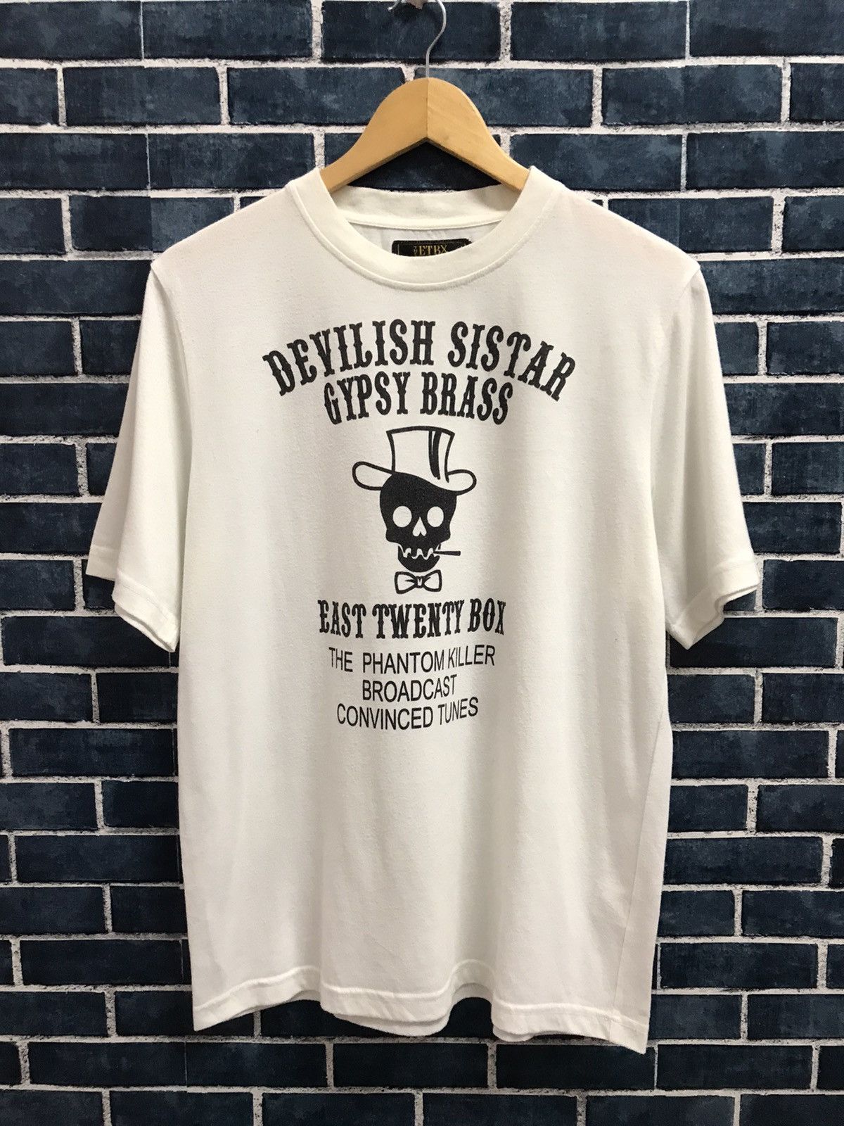 Japanese Brand Japanese Brand The ETBX Skull t shirt Size US M / EU 48-50 / 2 - 1 Thumbnail