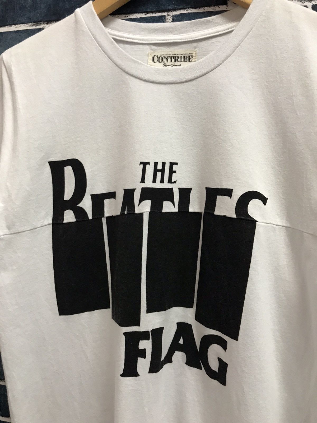 Band Tees × Black Flag The beatles X Black Flag Split tshirt vintage Size US S / EU 44-46 / 1 - 5 Thumbnail