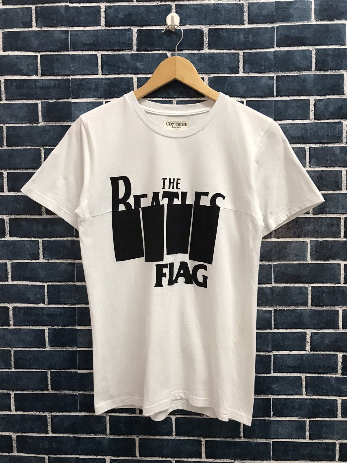 The beatles X Black Flag Split tshirt vintage