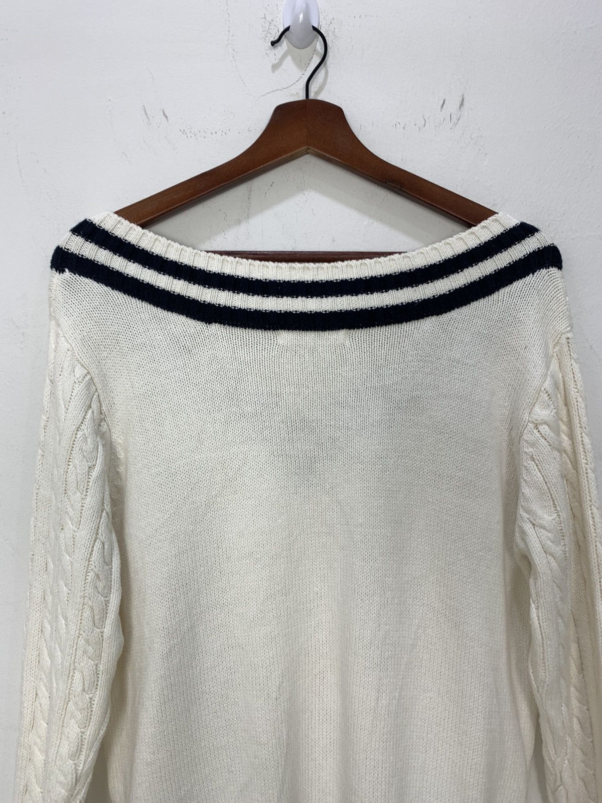 Japanese Brand × LOWRYS FARM LOWRYS FARM Allover Cable Knitwear Pullover Jumper Sweater Size M / US 6-8 / IT 42-44 - 8 Thumbnail