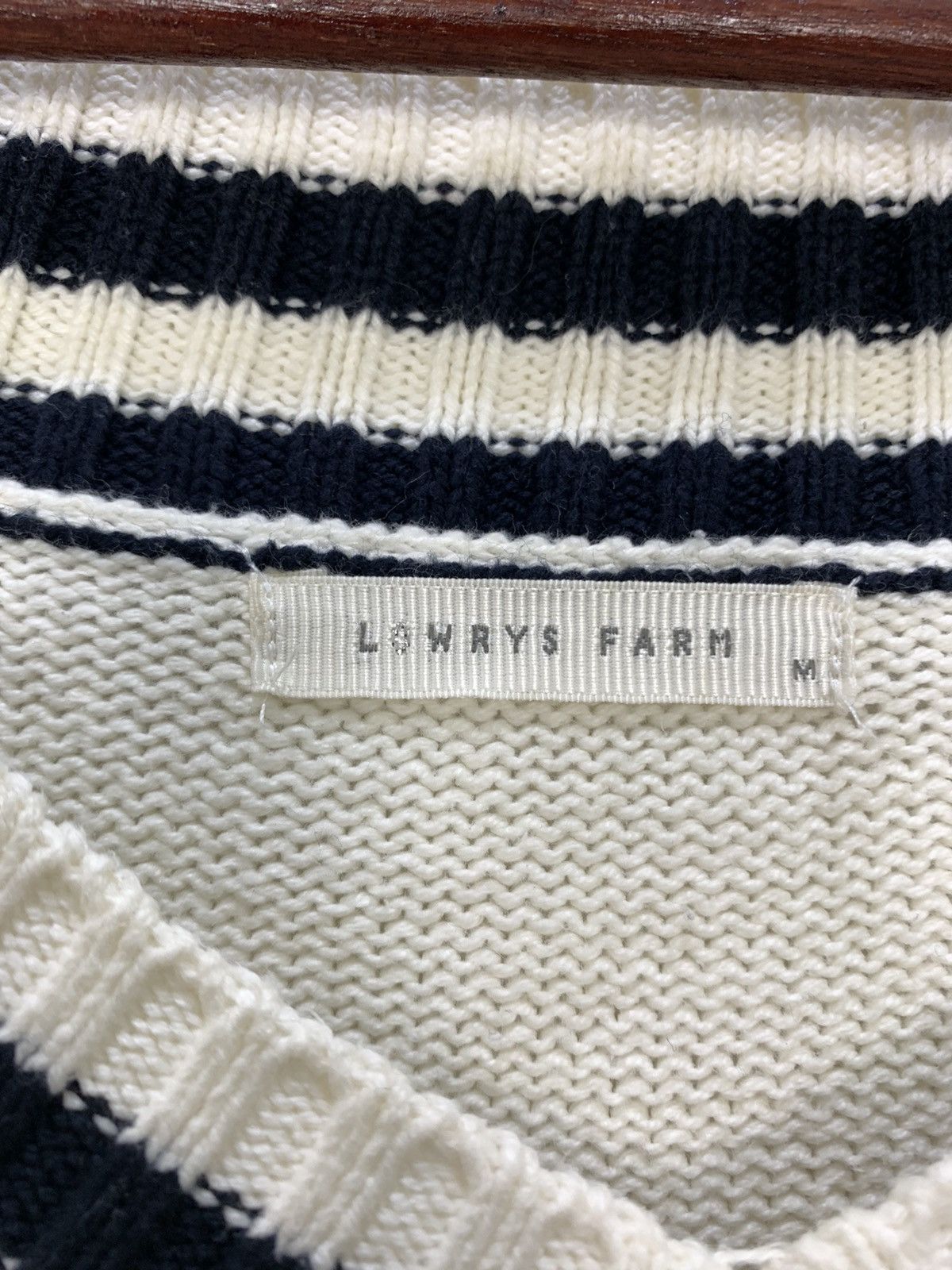 Japanese Brand × LOWRYS FARM LOWRYS FARM Allover Cable Knitwear Pullover Jumper Sweater Size M / US 6-8 / IT 42-44 - 12 Thumbnail
