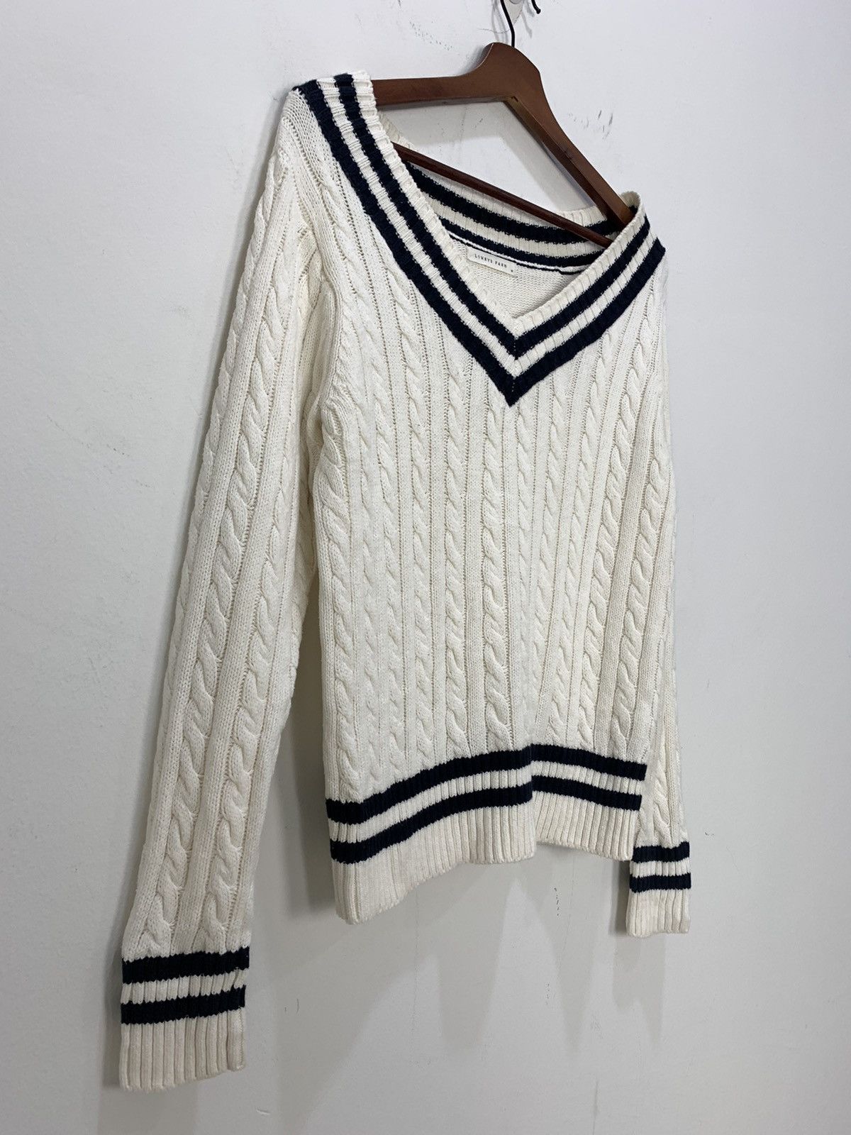 Japanese Brand × LOWRYS FARM LOWRYS FARM Allover Cable Knitwear Pullover Jumper Sweater Size M / US 6-8 / IT 42-44 - 5 Thumbnail