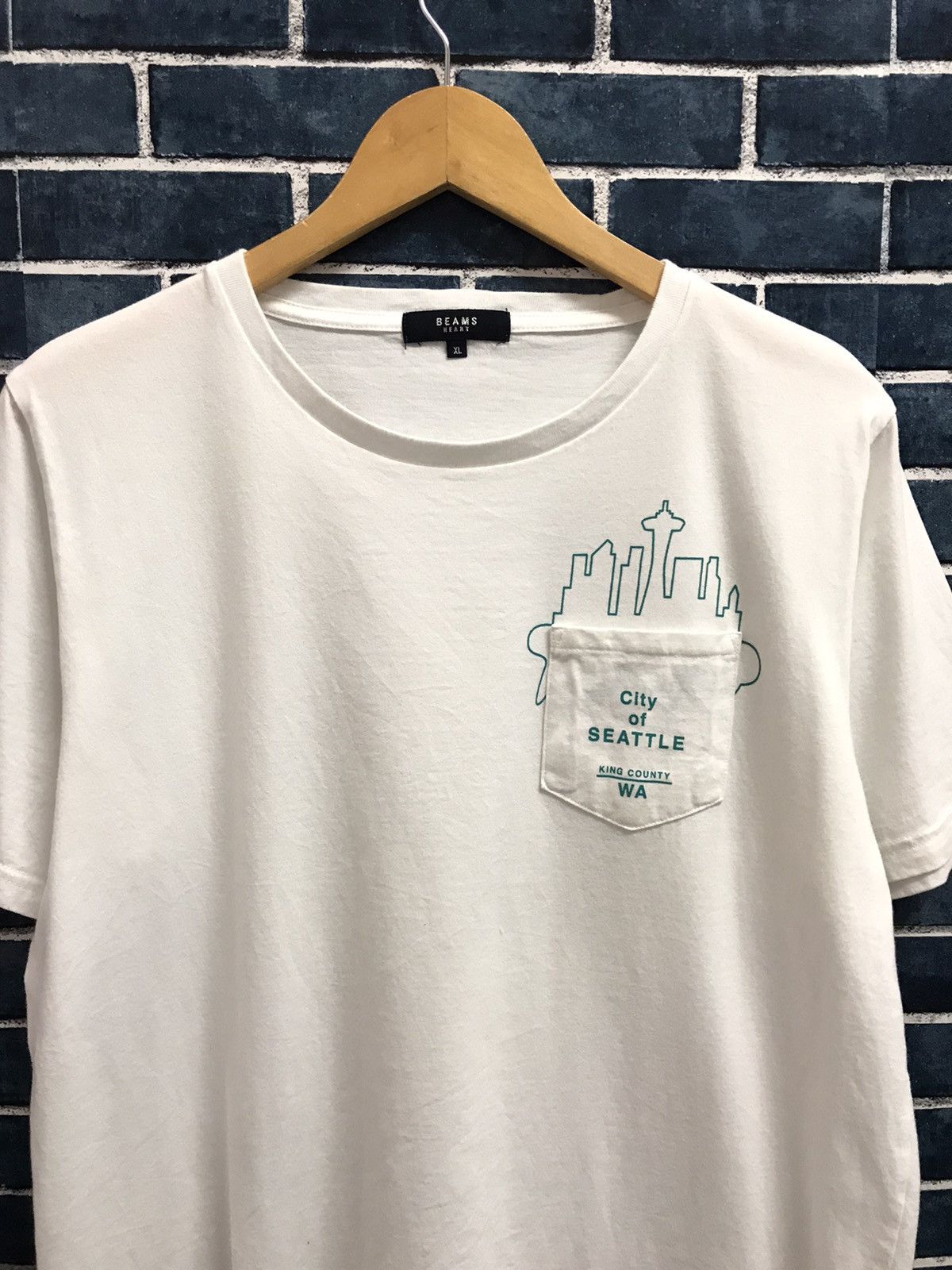 Beams Plus × Japanese Brand × Vintage Beams Plus Japan Pocket t shirt Size US L / EU 52-54 / 3 - 3 Thumbnail