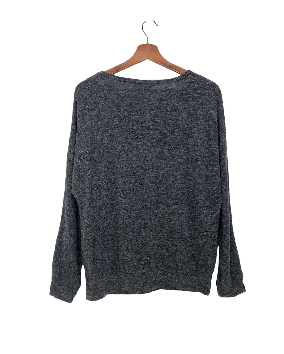 Japanese Brand × Other MURE Spellout Wool Blend Jumper Pullover Sweatshirt Sweater Size M / US 6-8 / IT 42-44 - 2 Thumbnail
