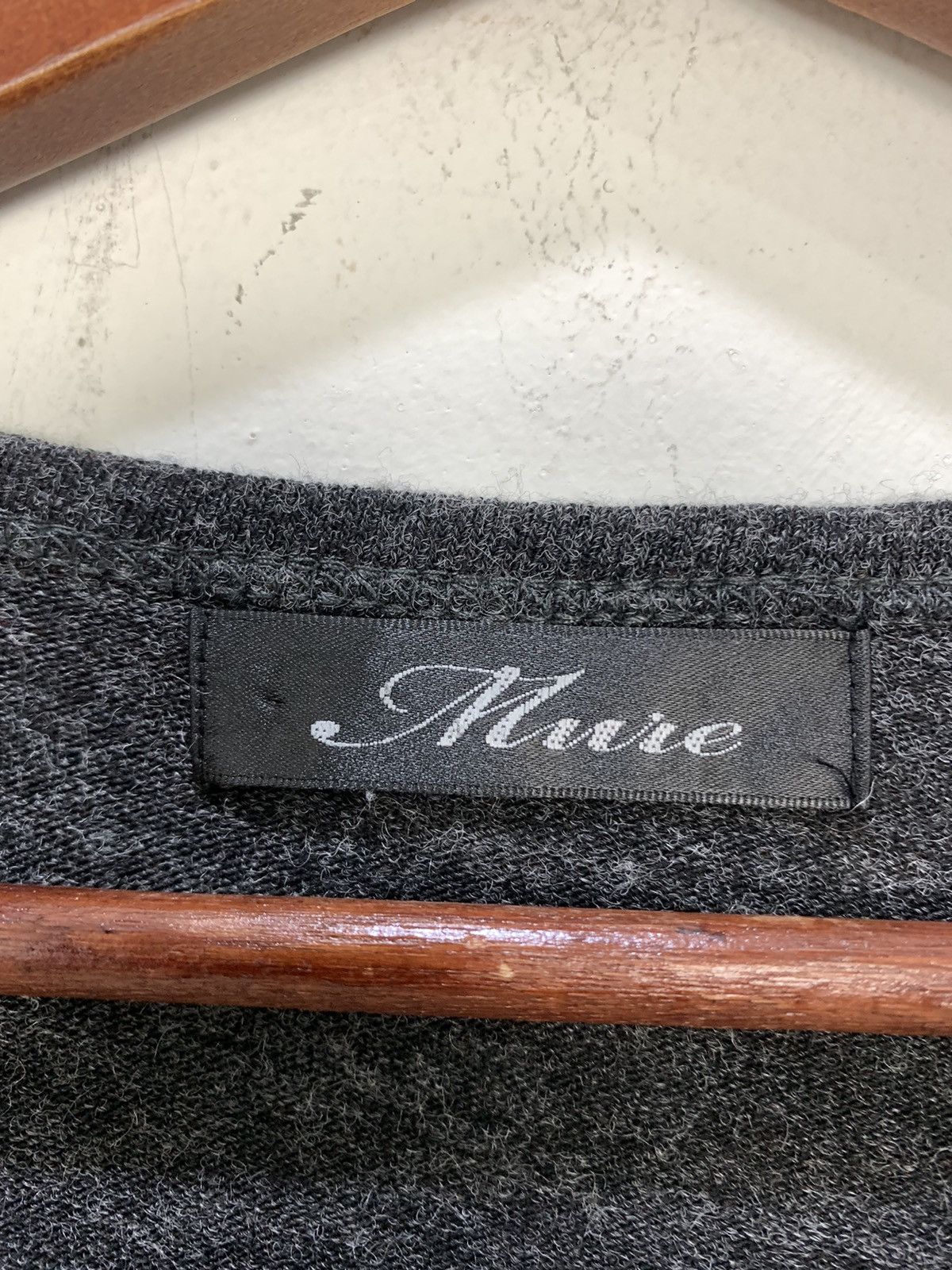 Japanese Brand × Other MURE Spellout Wool Blend Jumper Pullover Sweatshirt Sweater Size M / US 6-8 / IT 42-44 - 13 Thumbnail