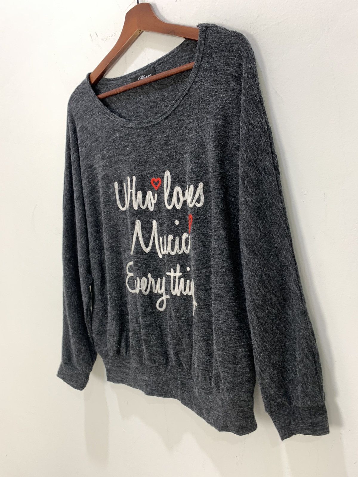 Japanese Brand × Other MURE Spellout Wool Blend Jumper Pullover Sweatshirt Sweater Size M / US 6-8 / IT 42-44 - 6 Thumbnail