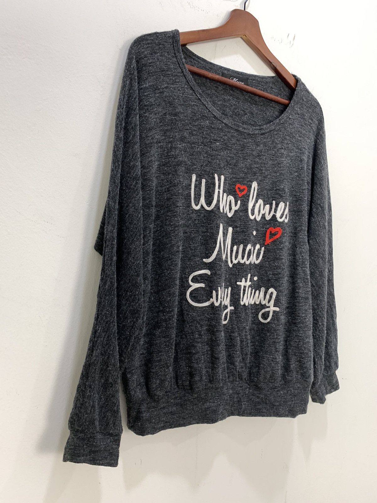 Japanese Brand × Other MURE Spellout Wool Blend Jumper Pullover Sweatshirt Sweater Size M / US 6-8 / IT 42-44 - 5 Thumbnail