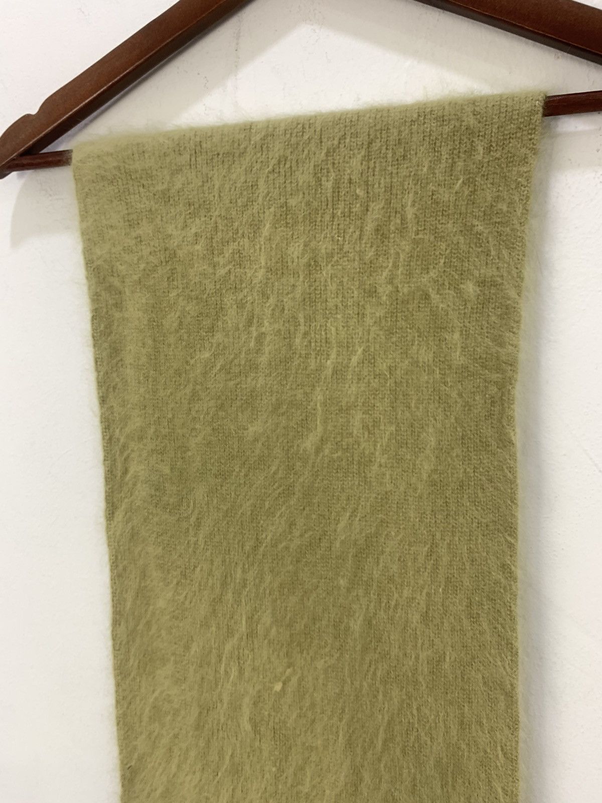 Anne & Valentin × Designer × Other ANNE KLEIN Soft Fluffy Fur Mohair Knitwear Muffler Scarf Size ONE SIZE - 4 Thumbnail