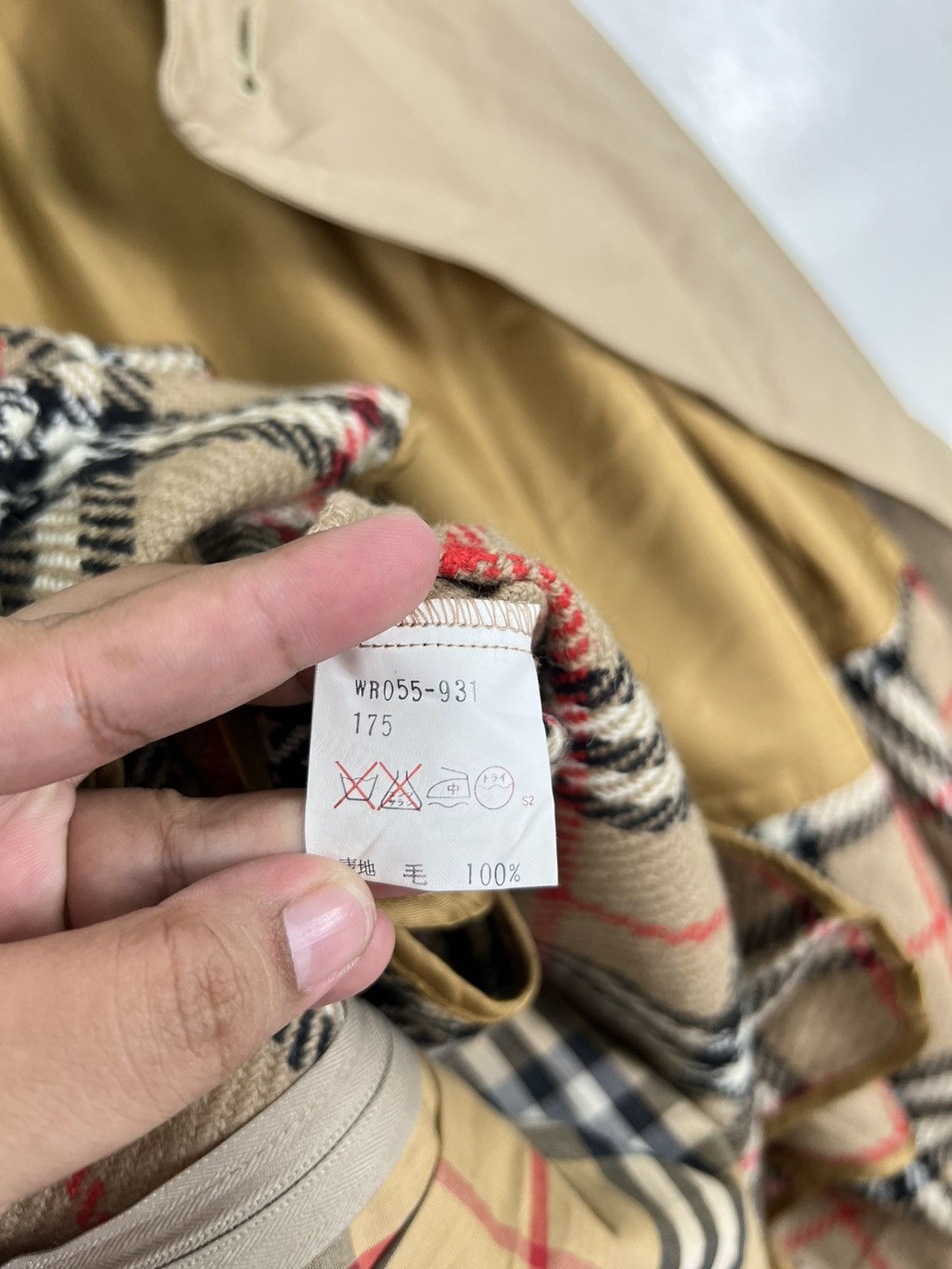 Burberry 🔥 BURBERRY NOVA CHECK LINER TRENCH COAT Size US L / EU 52-54 / 3 - 10 Thumbnail