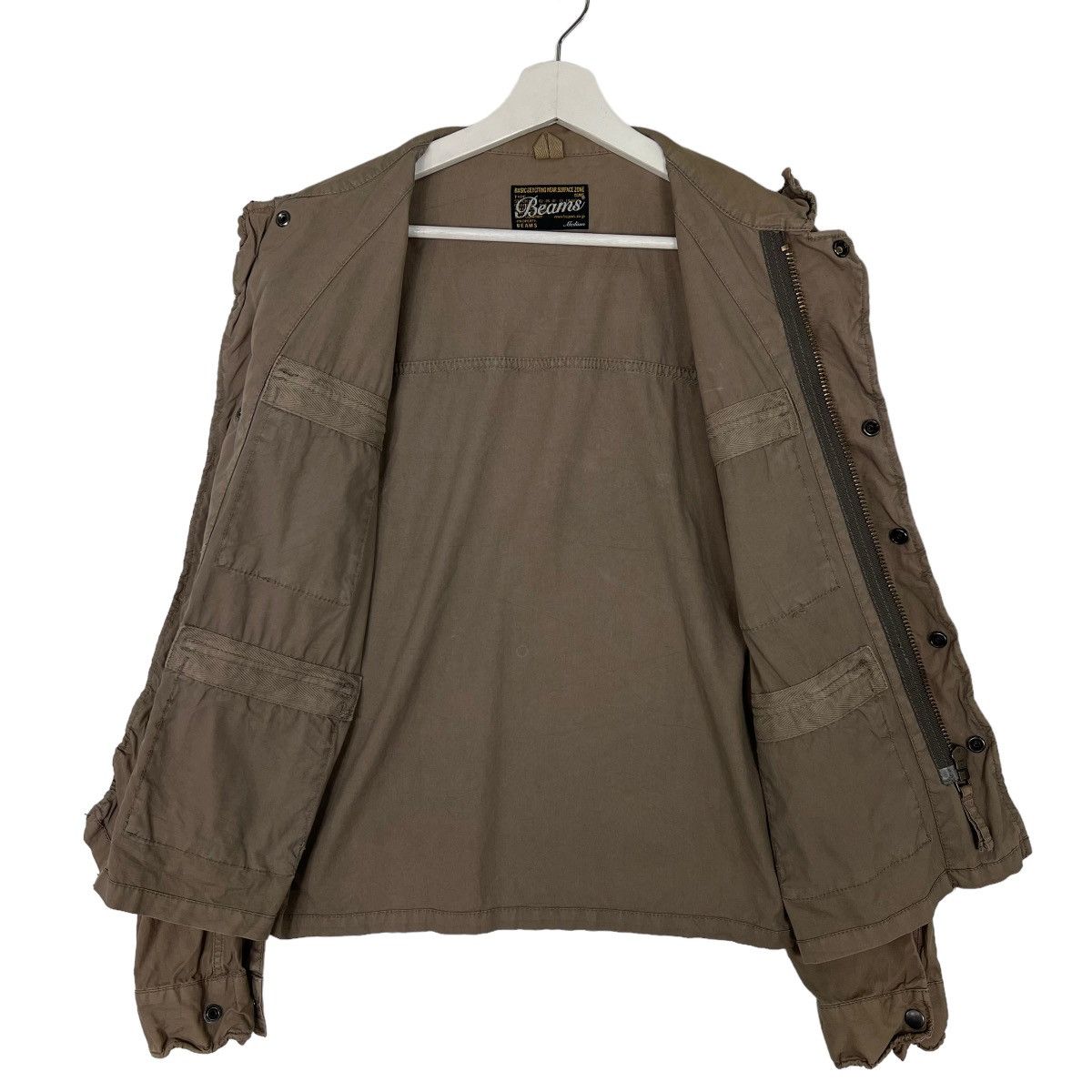 Beams Plus × Le Grande Bleu (L.G.B.) 🔥 BEAMS FOUR POCKET CARGO JACKET Size US M / EU 48-50 / 2 - 5 Thumbnail