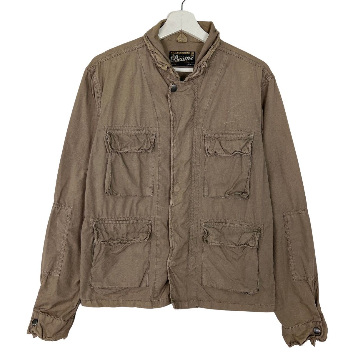 Beams Plus × Le Grande Bleu (L.G.B.) 🔥 BEAMS FOUR POCKET CARGO JACKET Size US M / EU 48-50 / 2 - 1 Thumbnail
