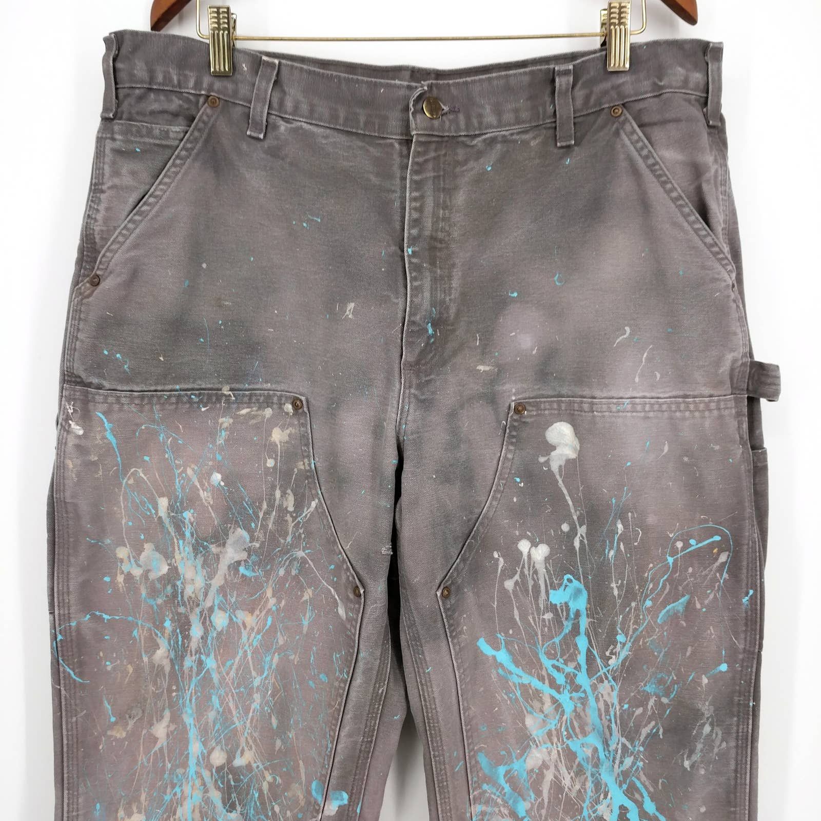Carhartt Carhartt Double-Knee Custom Graffiti Painter Logger Pants 38 Size US 38 / EU 54 - 3 Thumbnail